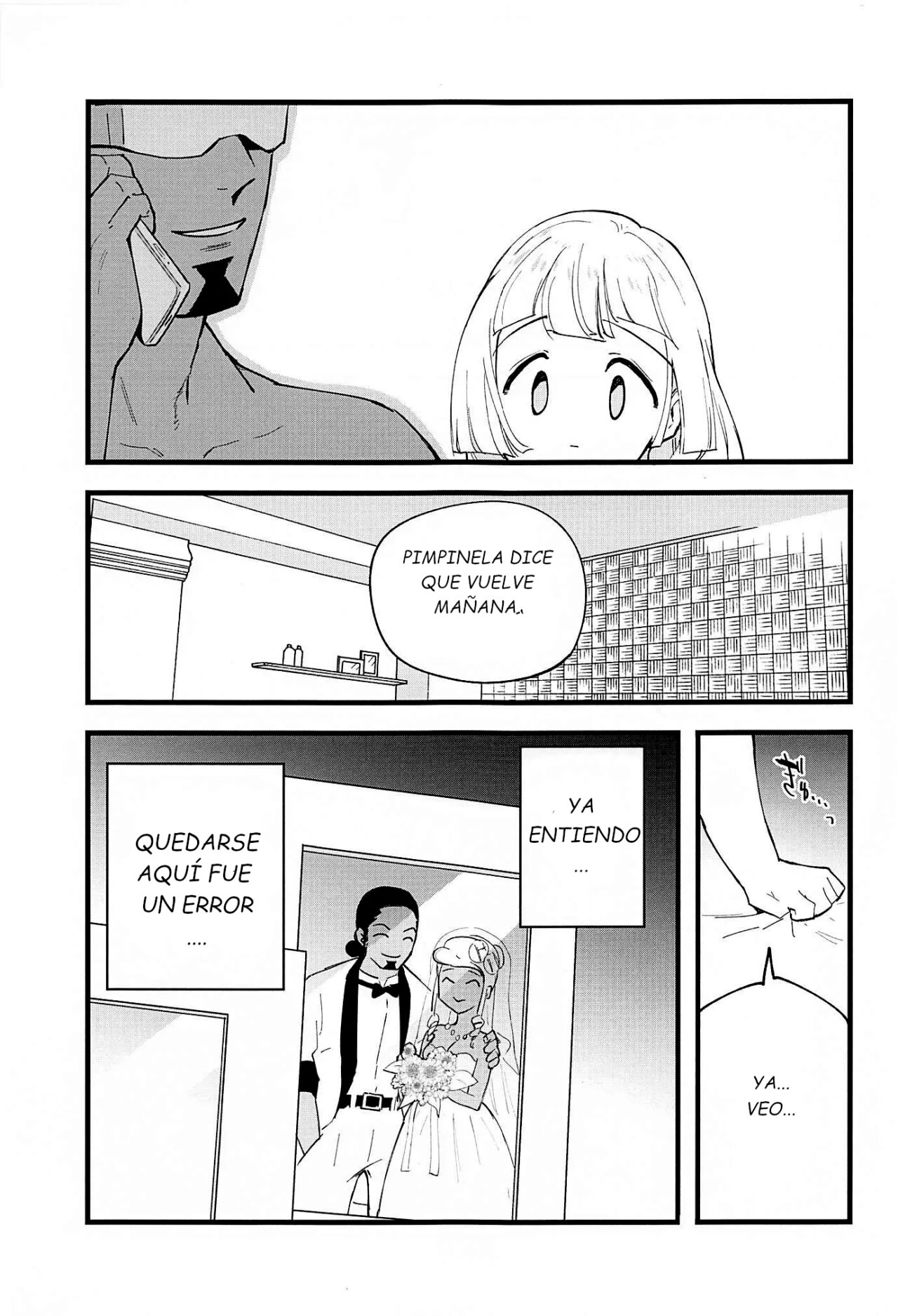 (C99) [Shironegiya (miya9)] Hakase no Yoru no Joshu. 4 (Pokémon Sun and Moon) [Spanish] image number 22