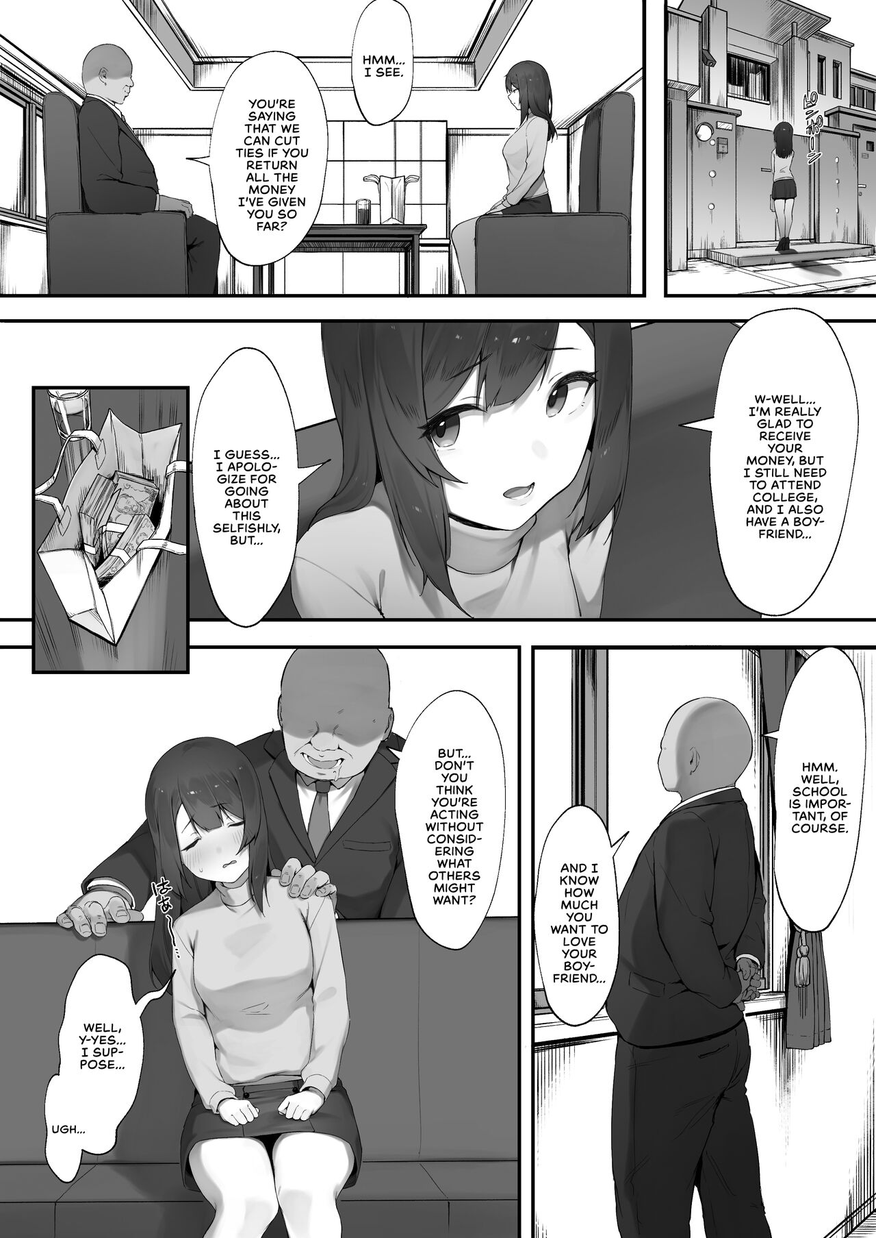 [Nigiri Usagi] Karui Kimochi de Kyabajou ni Natta Kekka | When You Start Working as a Hostess Without Setting Boundaries  [English] [defan752] image number 16