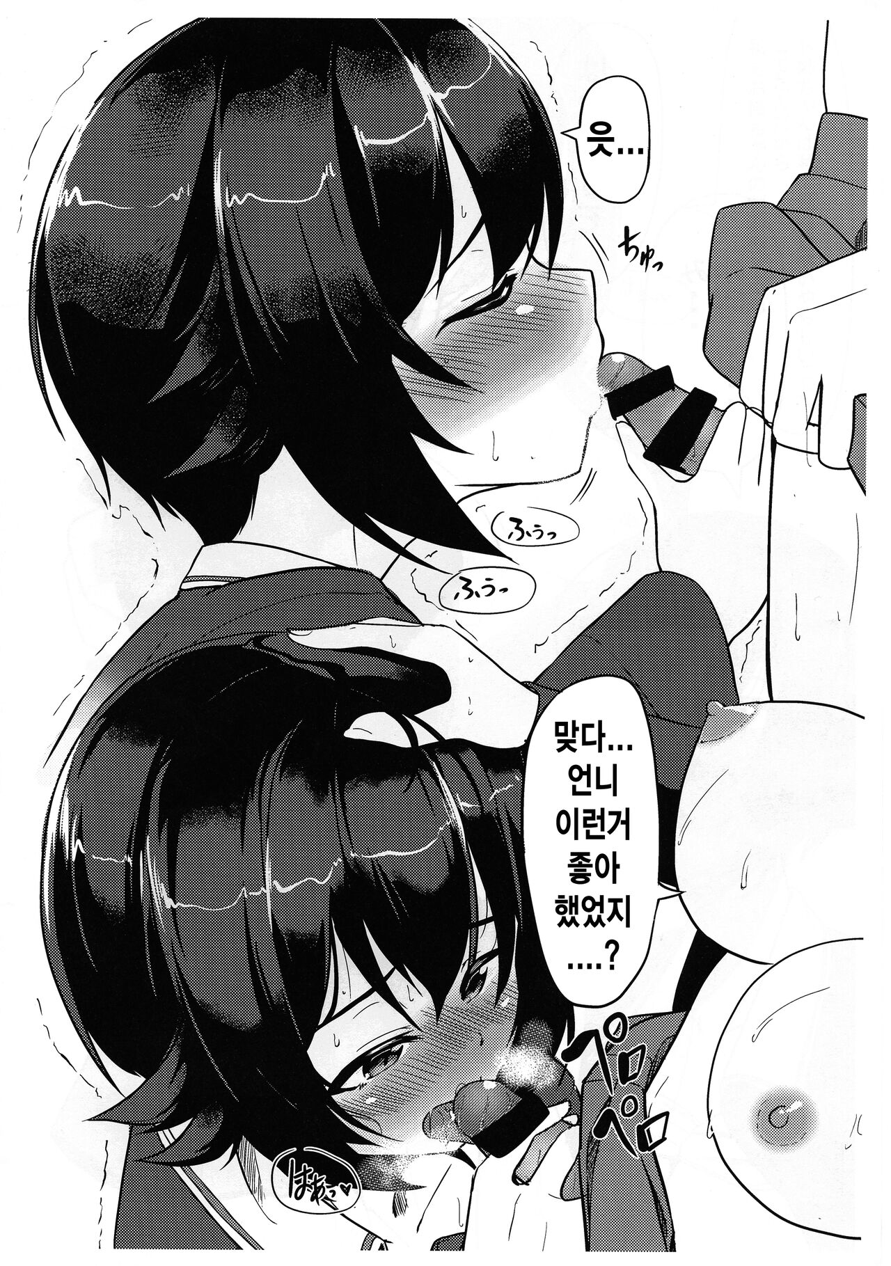 (C91) [obsession! (Hyouga)] Miho Maho Shinkan ga Maniawanakatta Hon | 미호마호 신간 제시간에 못낸 책 (Girls und Panzer) [Korean] [걸즈 앤 판처 갤러리] image number 8