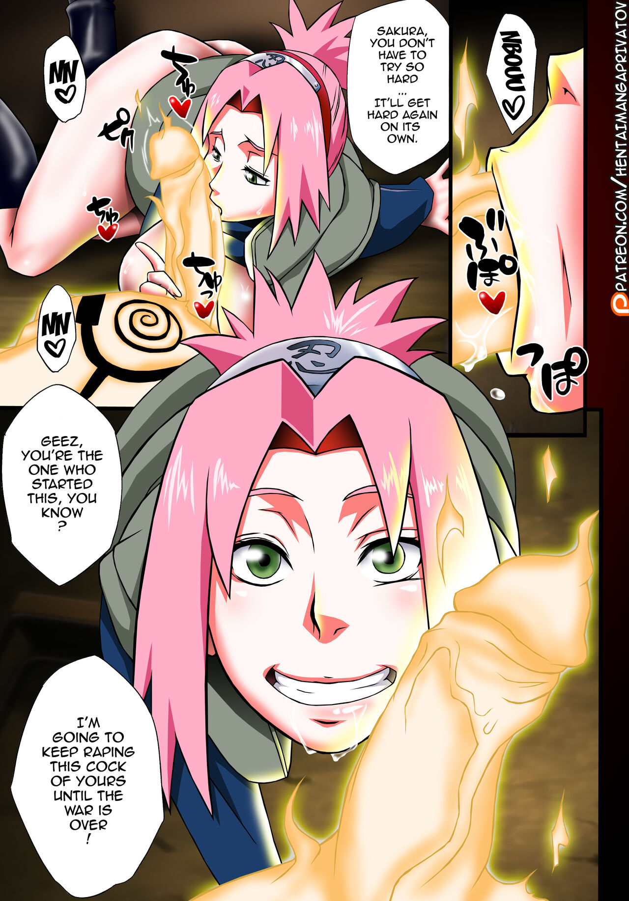 (C87) [Karakishi Youhei-dan Shinga (Sahara Wataru, Sentarou)] Haouju 2 (Naruto) [English] {hentaimangaprivatov} [Color] image number 18