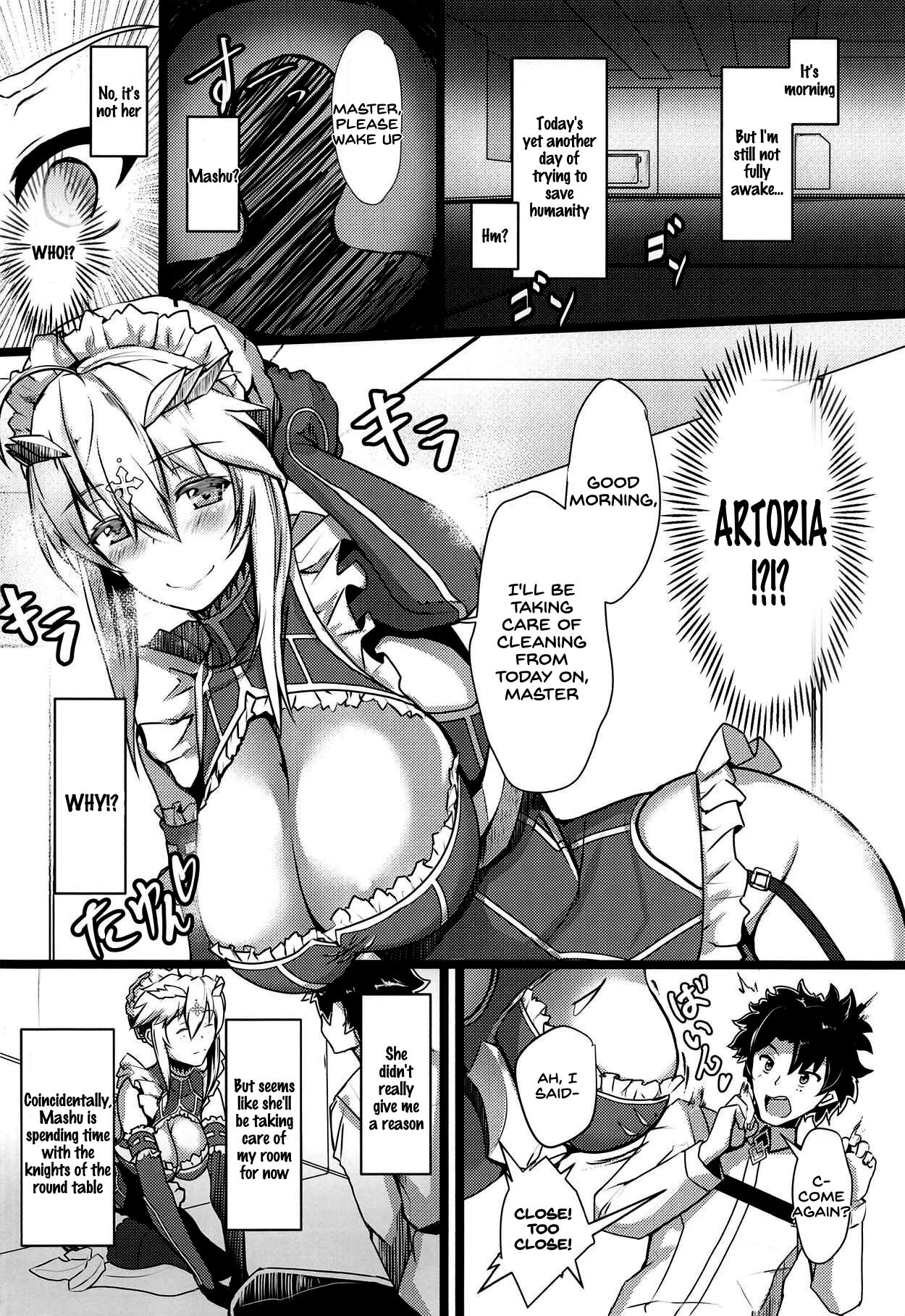 (C95) [Yurutto Pocket (Untue)] Chichiue Maid Gohoushi Kyouka Quest (Fate/Grand Order) [English] 图片编号 5