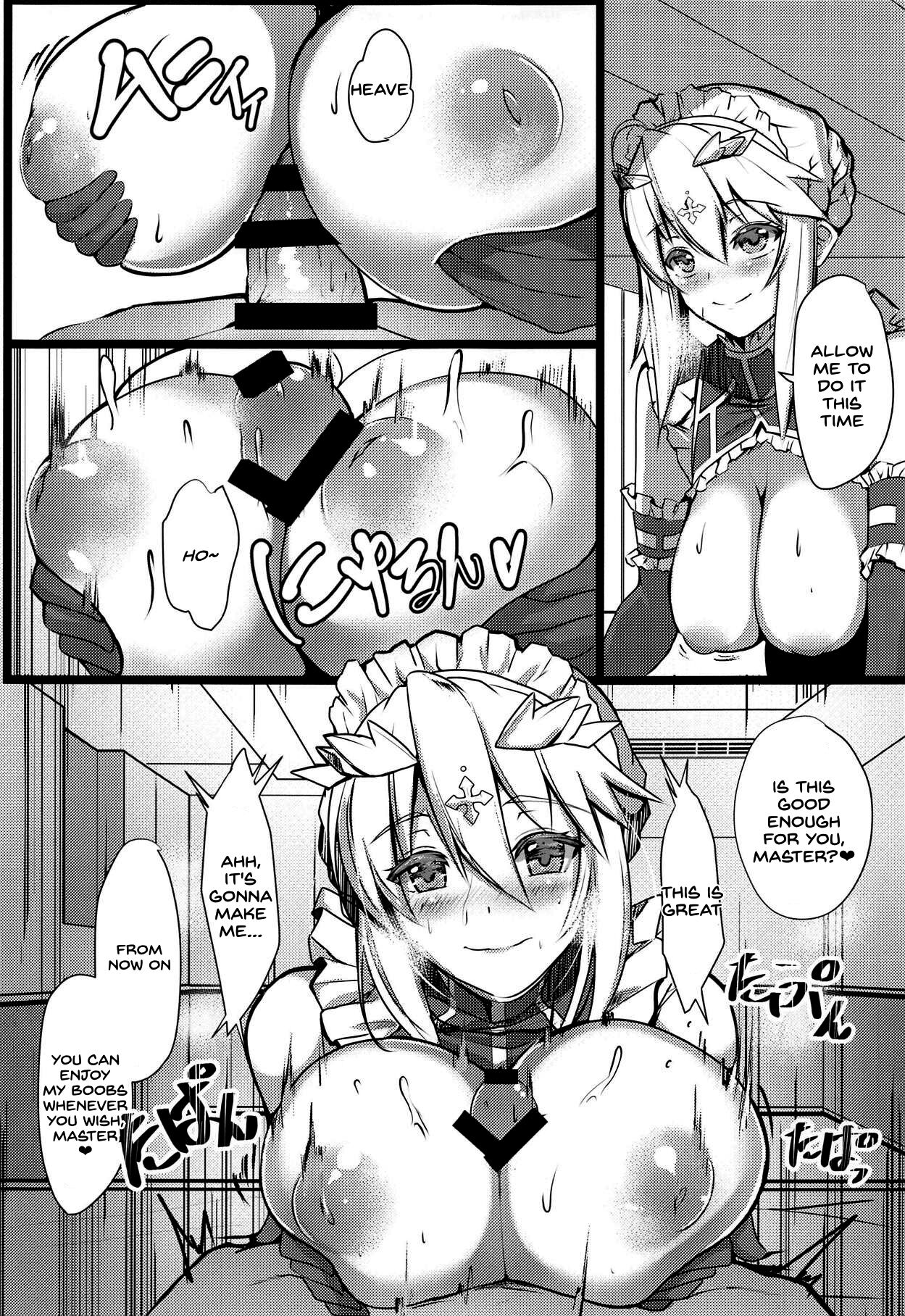 (C95) [Yurutto Pocket (Untue)] Chichiue Maid Gohoushi Kyouka Quest (Fate/Grand Order) [English] 图片编号 10