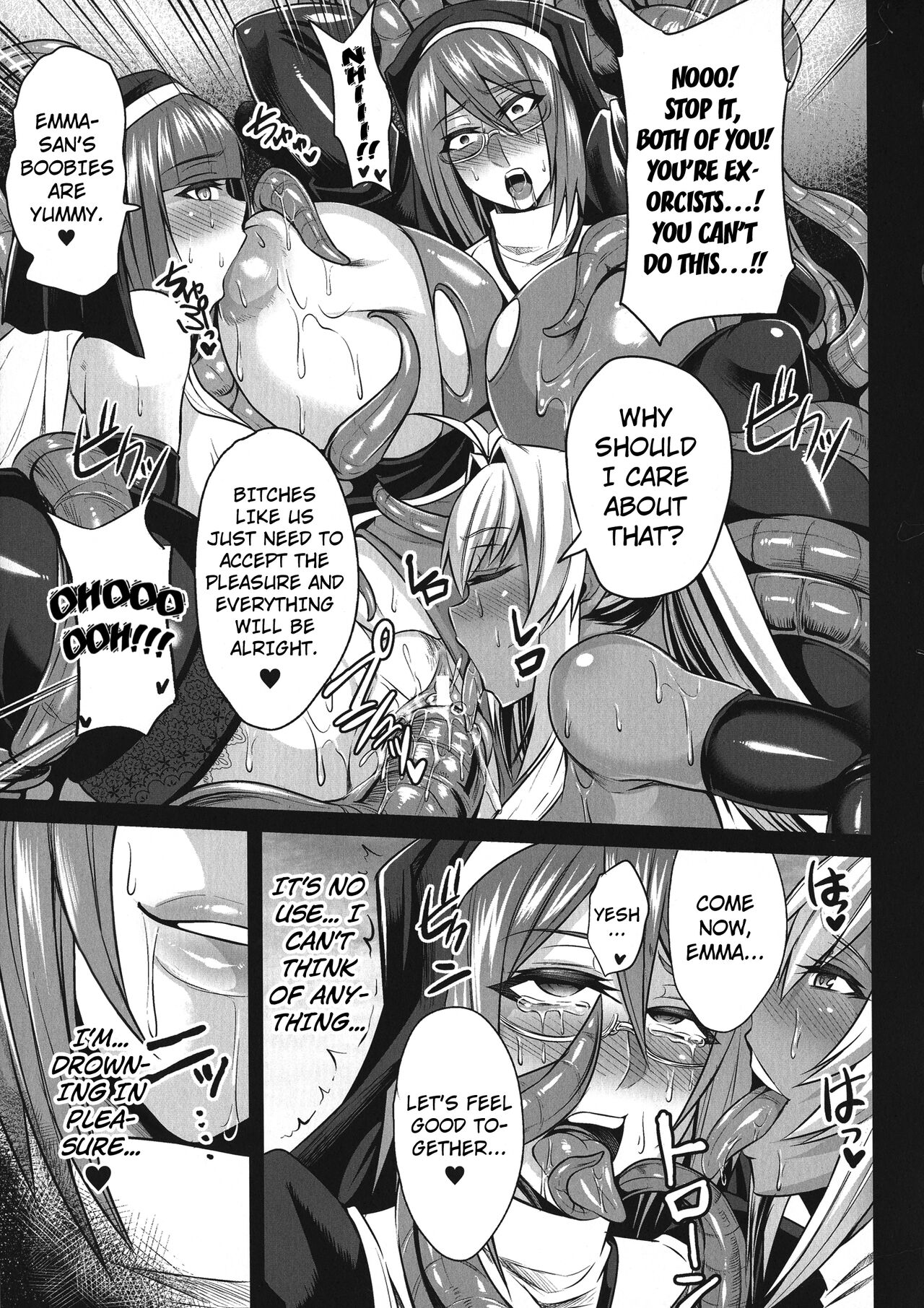 [Nishida Megane] Worm Pool ni Oboreru Mono-tachi | Those who drown in a sea of tentacles (Haiboku no Bigaku) [English] [Kuraudo] image number 17