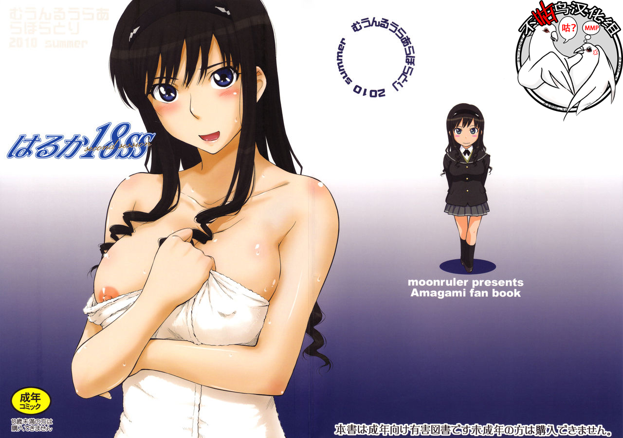 (C78) [MOON RULER (Tsukino Jyogi)] Haruka 18 SS (Amagami) [Chinese] [不咕鸟汉化组] 이미지 번호 1