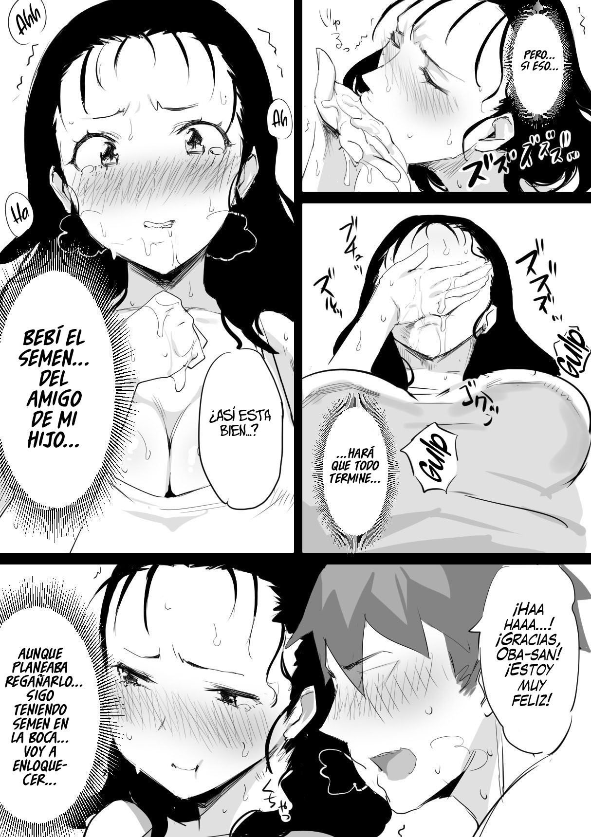 [Dynamic Mom (Onodera, Uni18)] Natsu to Oba-san | Verano con una Mujer Mayor [Spanish] [NekoCreme + Rakuen Traslations] 图片编号 11