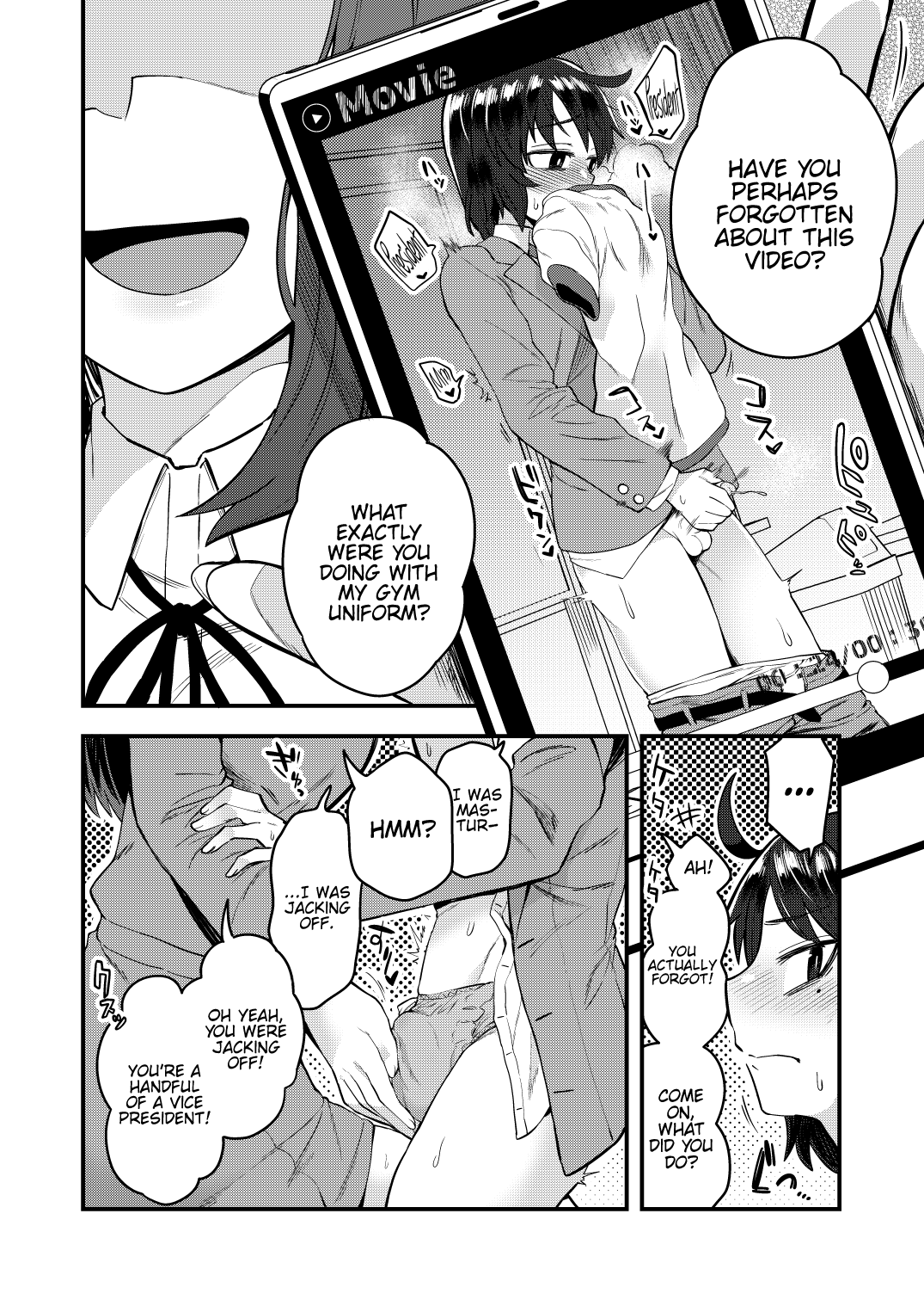 [Odenden (Kotori Yuuya)] Fukukaichou ga Kaichou no Kanojo ni Naru made | Until the Vice President Becomes the President's Girlfriend [English] {Hennojin} image number 5