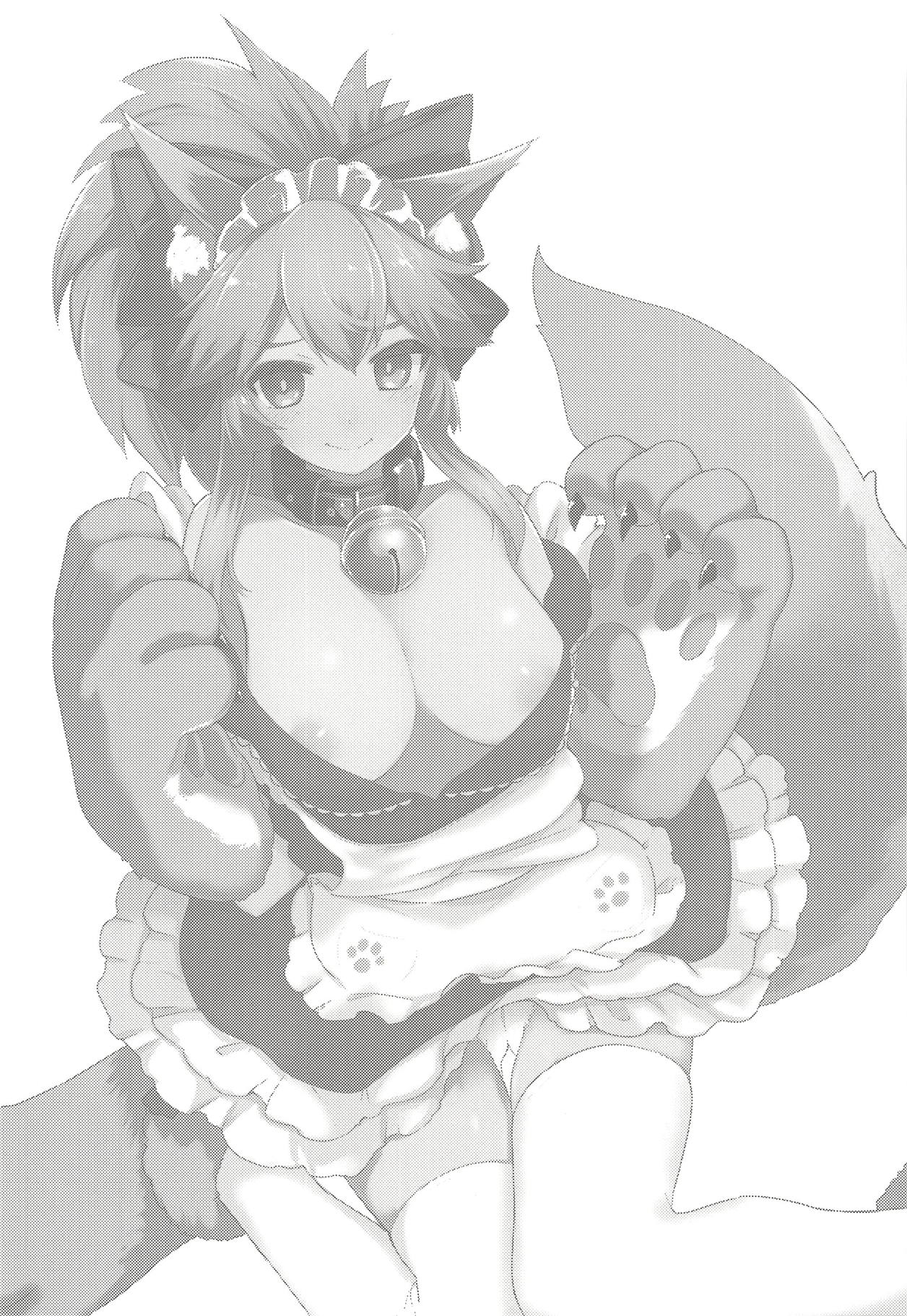 (C93) [Katamimi Headphone (Ariyoshi Gen)] Cat Therapy nado Dou kana? Goshujin. (Fate/Grand Order) [Chinese] [不咕鸟汉化组] 图片编号 2