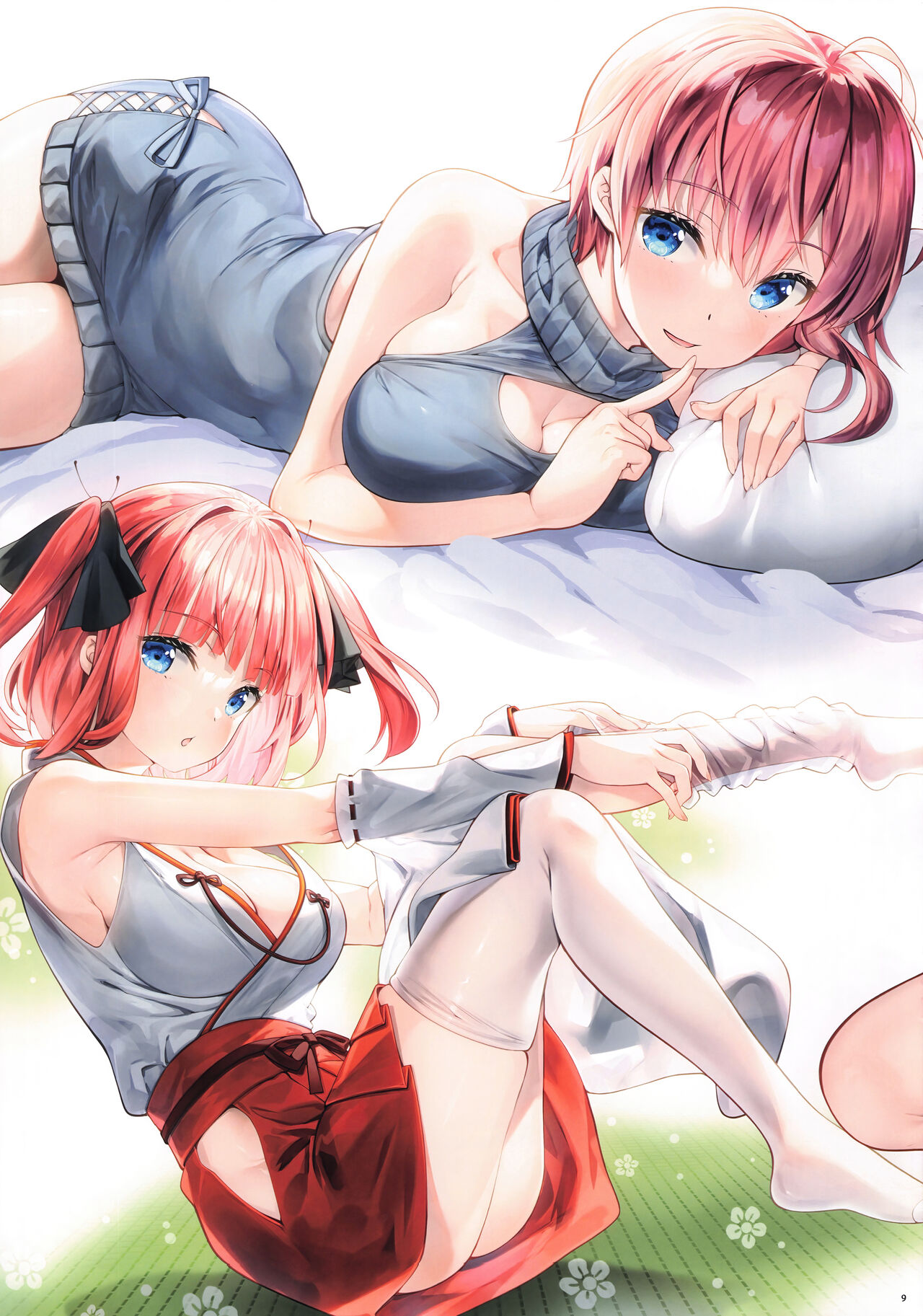 (C100) [ESSENTIA (Fujima Takuya)] Gotoubun no Maid Yome (Gotoubun no Hanayome) numero di immagine  9