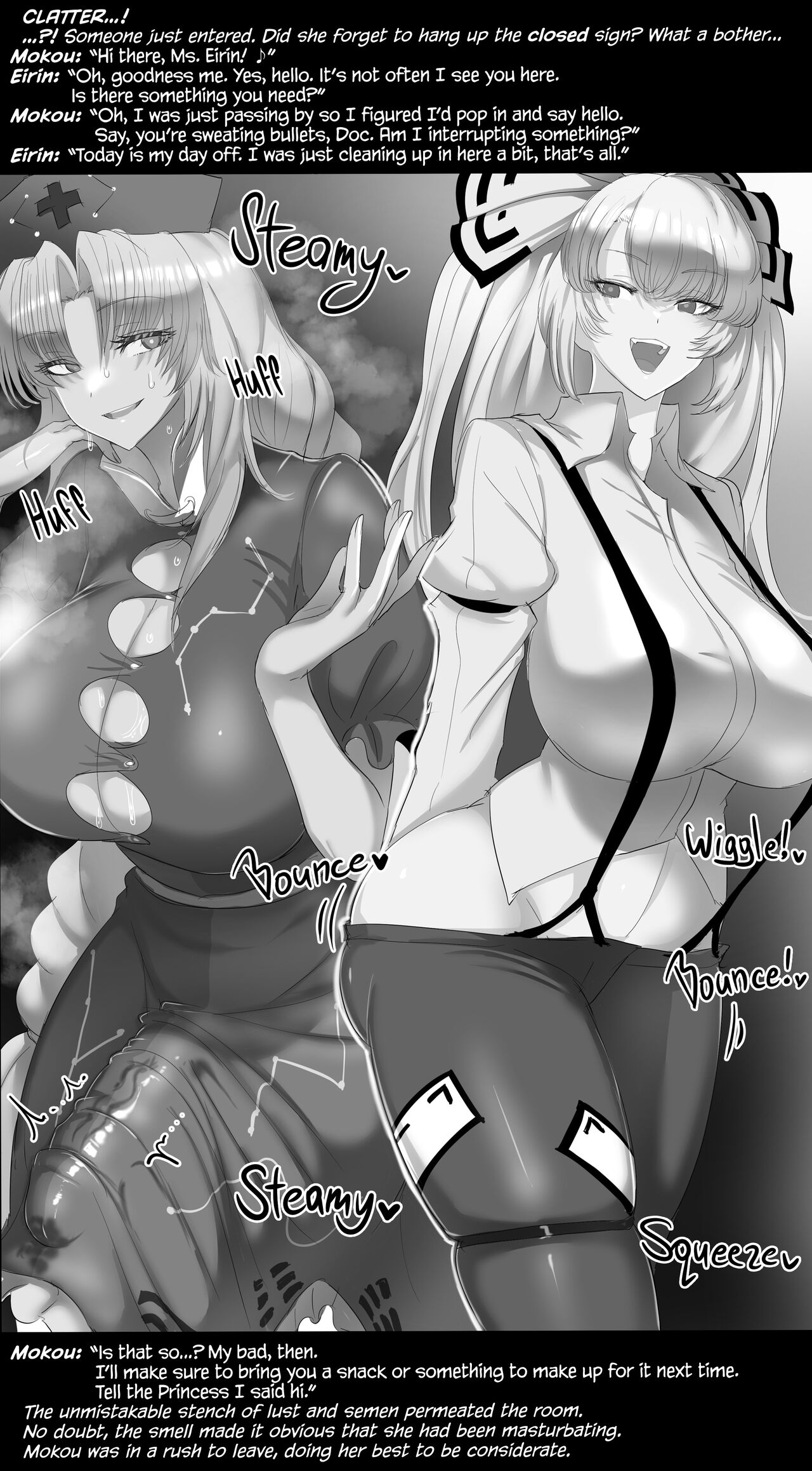 [Blacktan] Futanari Joshi no Hentai Yuri Koubi (Touhou Project) [English] [BoundaryTL] 图片编号 3