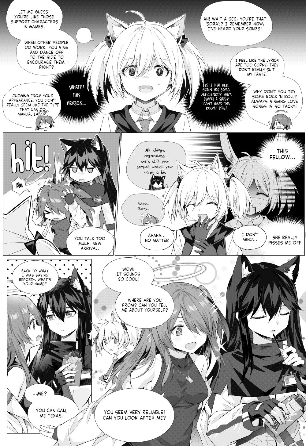 [Kataokasan] Futa SoraxExusiai Doujinshi [English] [Stargazer] numero di immagine  2