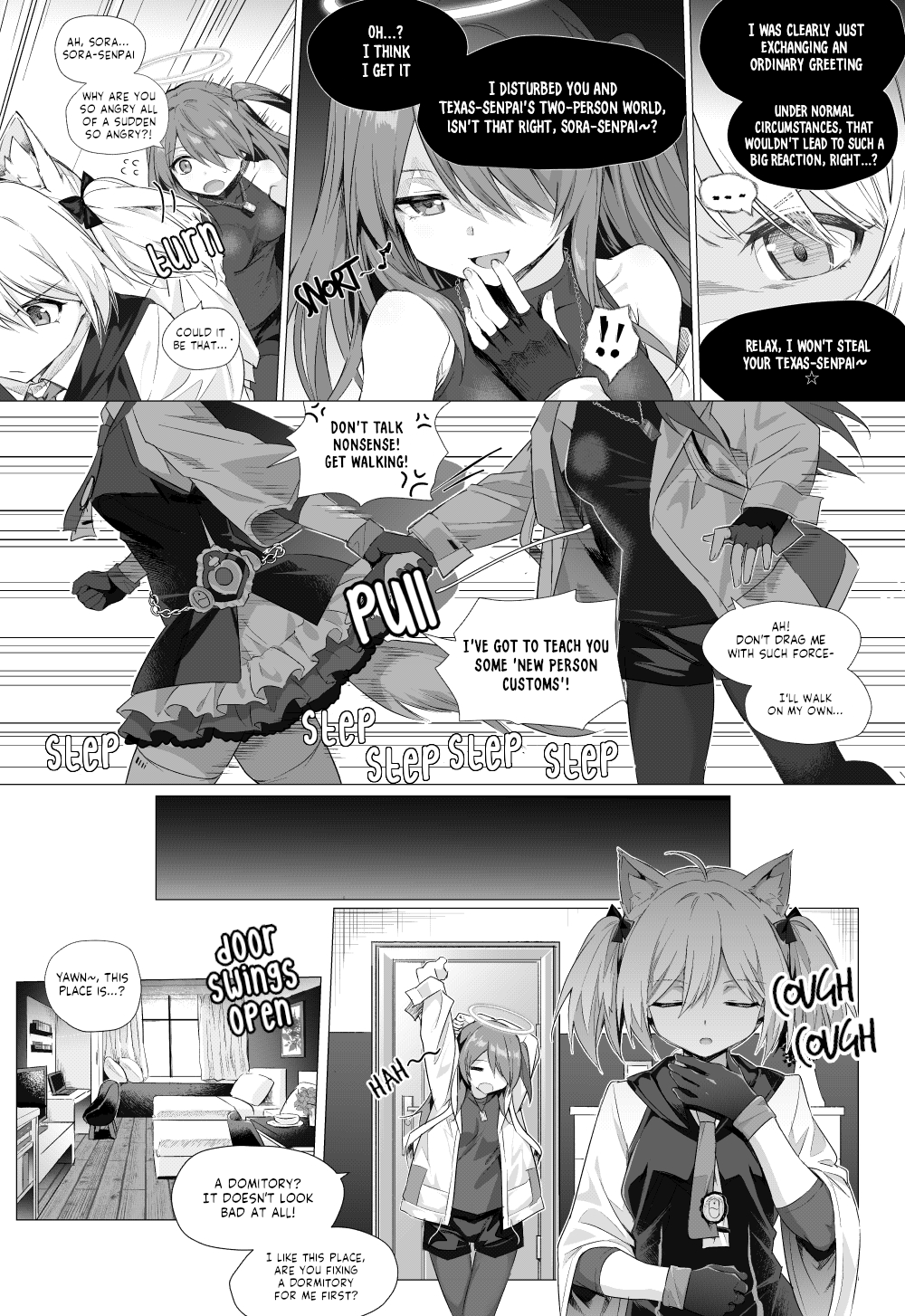 [Kataokasan] Futa SoraxExusiai Doujinshi [English] [Stargazer] numero di immagine  4
