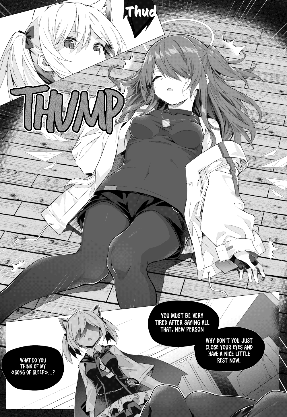 [Kataokasan] Futa SoraxExusiai Doujinshi [English] [Stargazer] numero di immagine  6