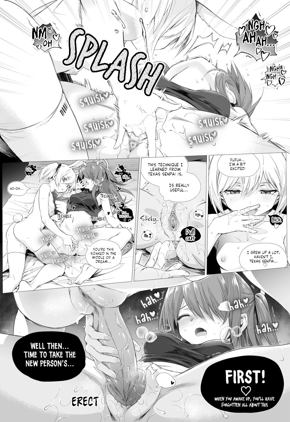[Kataokasan] Futa SoraxExusiai Doujinshi [English] [Stargazer] numero di immagine  8