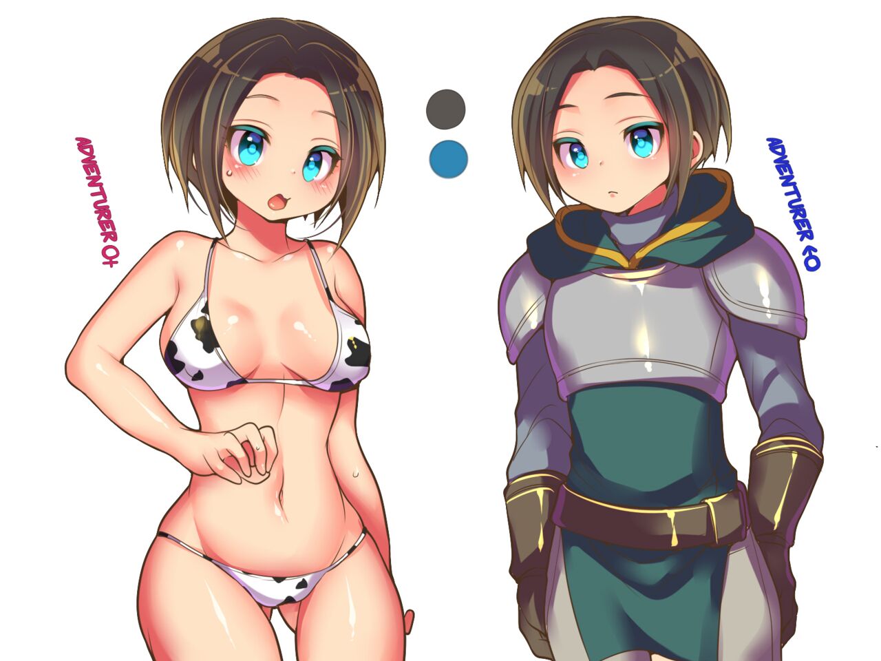 [Amuai Okashi Seisakusho] Noroi No TS Soubi  ～Boukensha Wa Bikini De Mesu Ni Ochiru～ | The Cursed TSEquipment ~And Adventurer Corrupted Into a Bitch by a Bikini~ [English] [Digital] [ChoriScans] numero di immagine  30