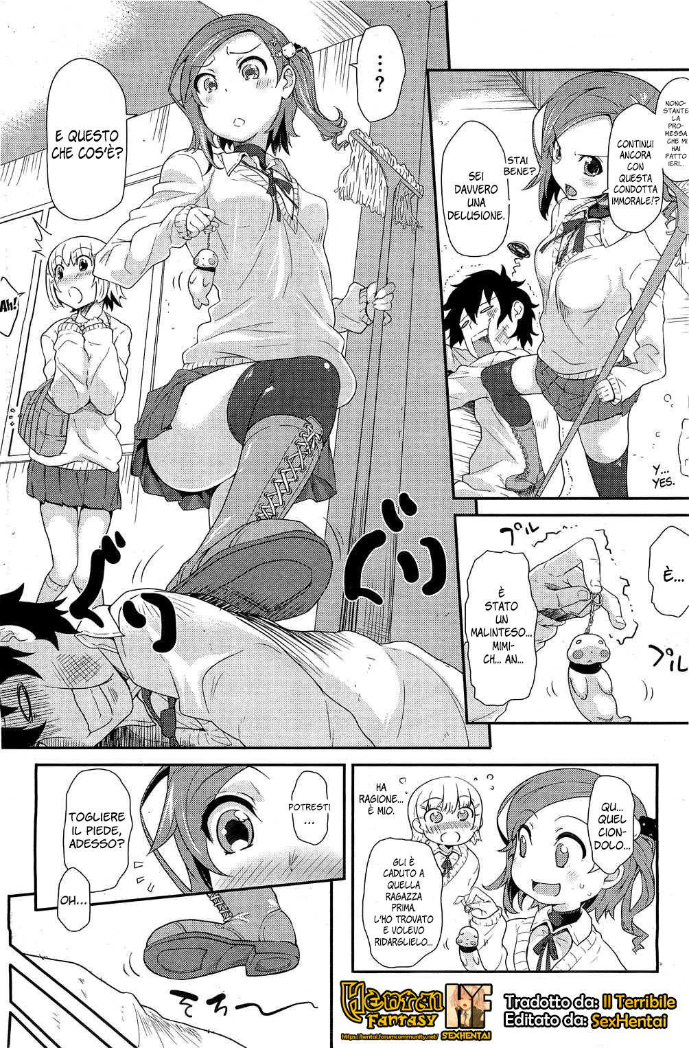 [Oona Mitsutoshi] The Flying Girl (COMIC HOTMilK 2012-04) [Italian] [Hentai Fantasy] изображение № 2