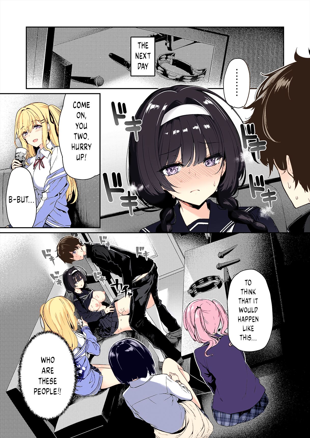 [Bottle Ship Bottler (Kazakura)] InCha Couple ga You Gal-tachi to SEX Training Suru Hanashi [English] {akanameTL} 图片编号 11