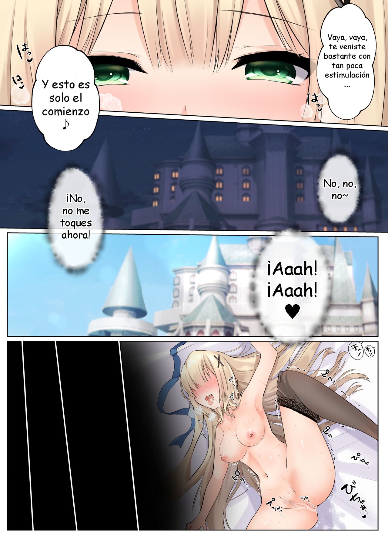 [Seika Kairaku Shoten (Erutoria, Kumakko, Yuki Haru)] Fadein Succubus -Succubus ni Karada o Nottorare Moteasobareru Himekishi Monogatari- [Digital] [Spanish] 图片编号 23