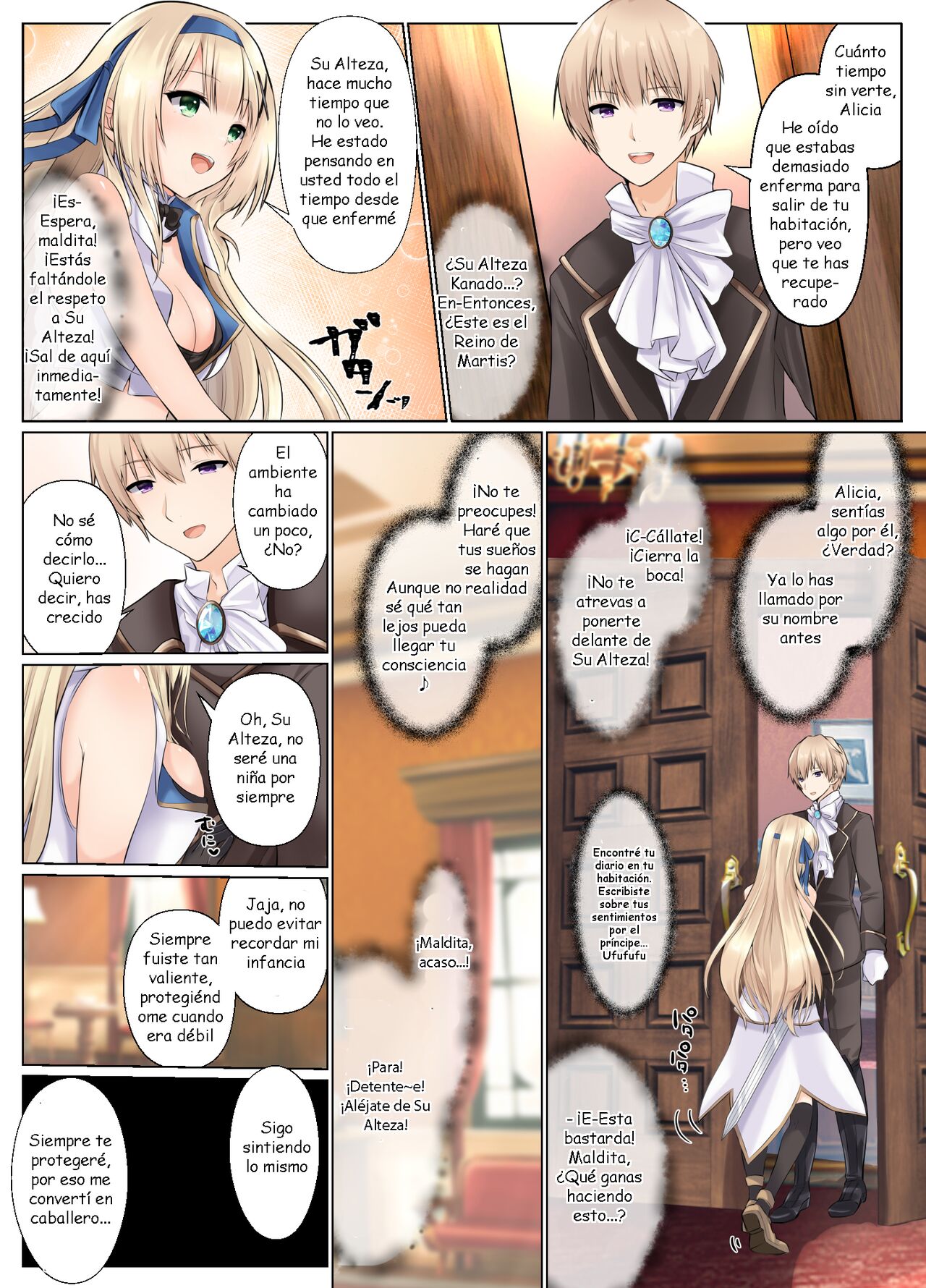 [Seika Kairaku Shoten (Erutoria, Kumakko, Yuki Haru)] Fadein Succubus -Succubus ni Karada o Nottorare Moteasobareru Himekishi Monogatari- [Digital] [Spanish] 图片编号 25