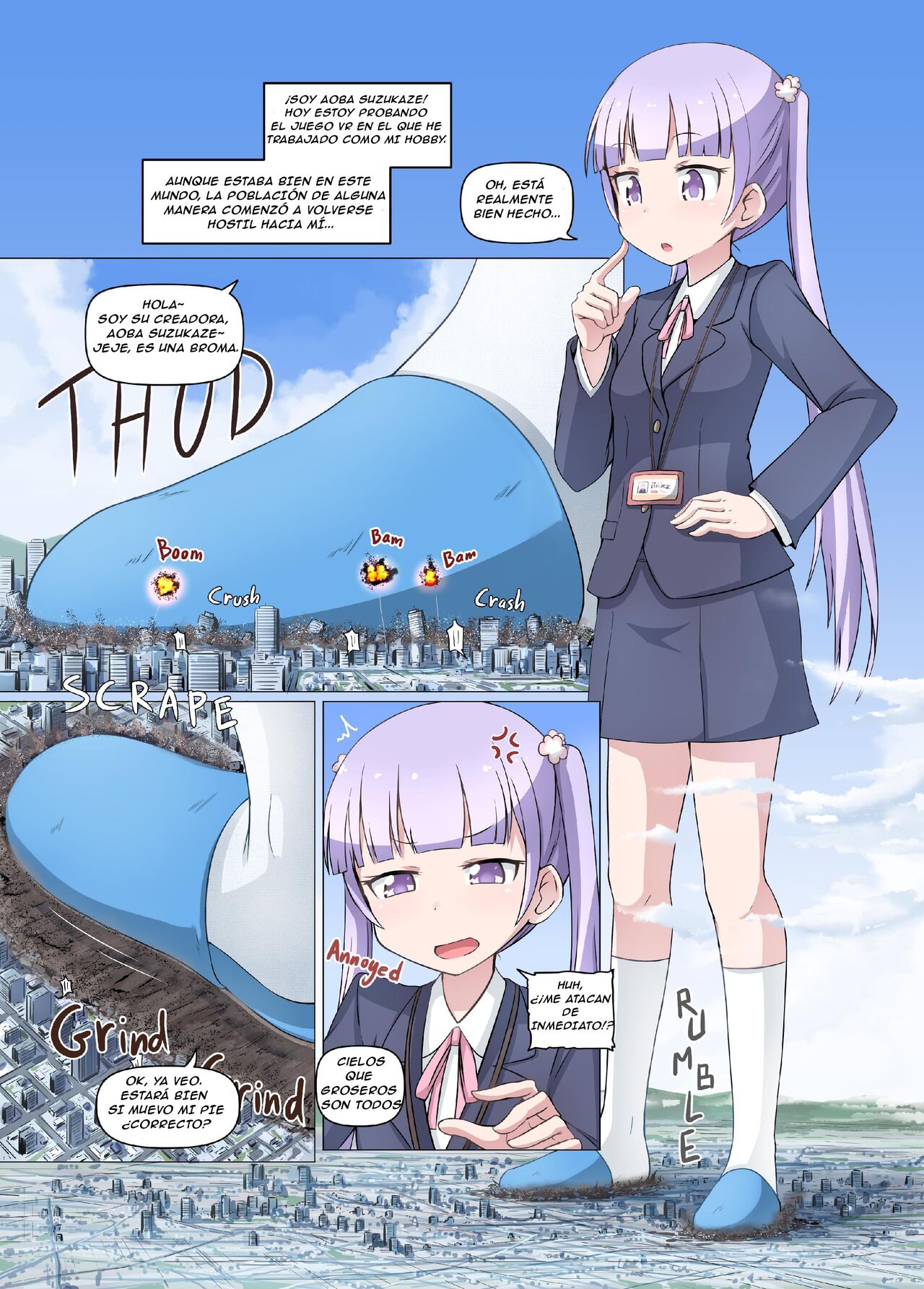 [Ochikonium (Terada Ochiko)] SHIN AOBA (NEW GAME!) [Spanish] [Digital] 이미지 번호 3