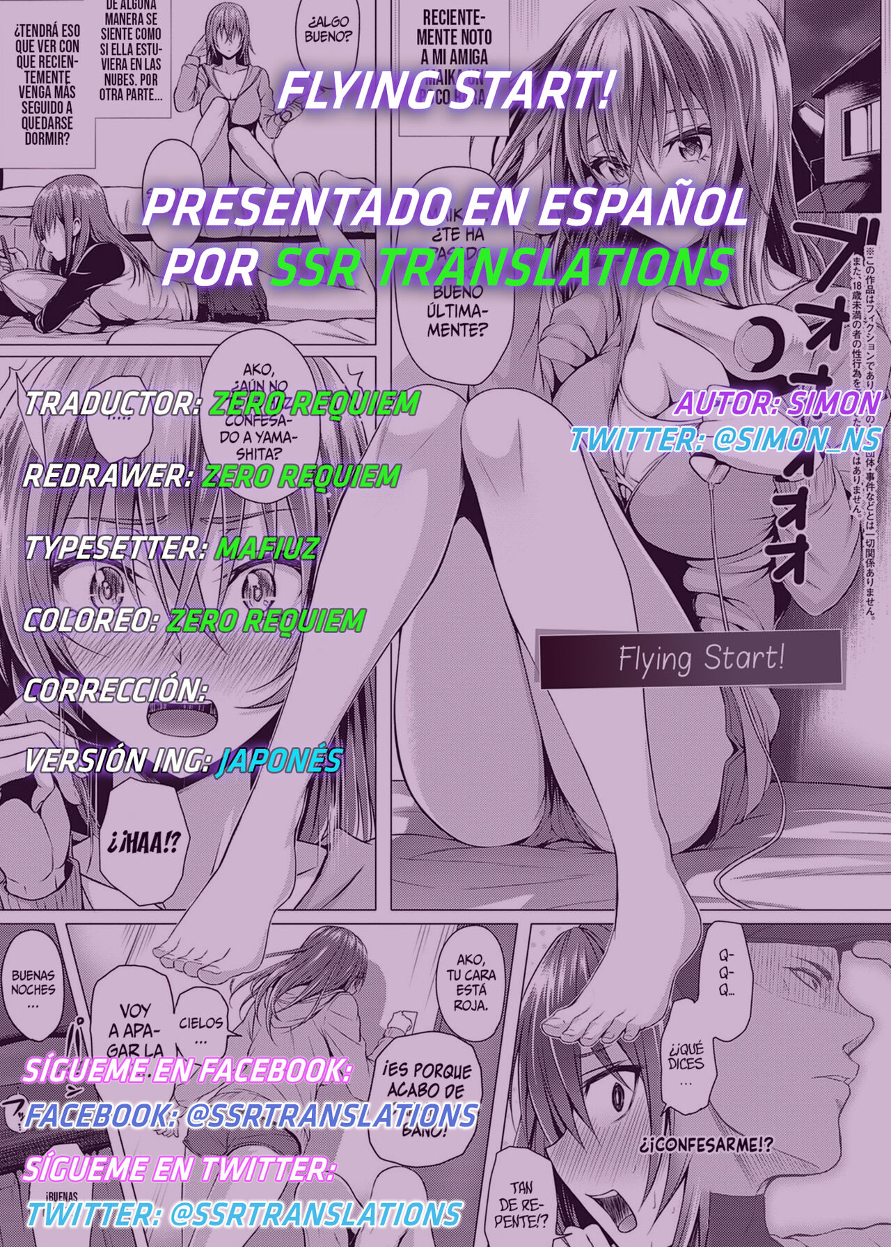 [Simon] Flying Start! (Hatsukoi Jikan.) [Spanish] [SSR Translations] 图片编号 31