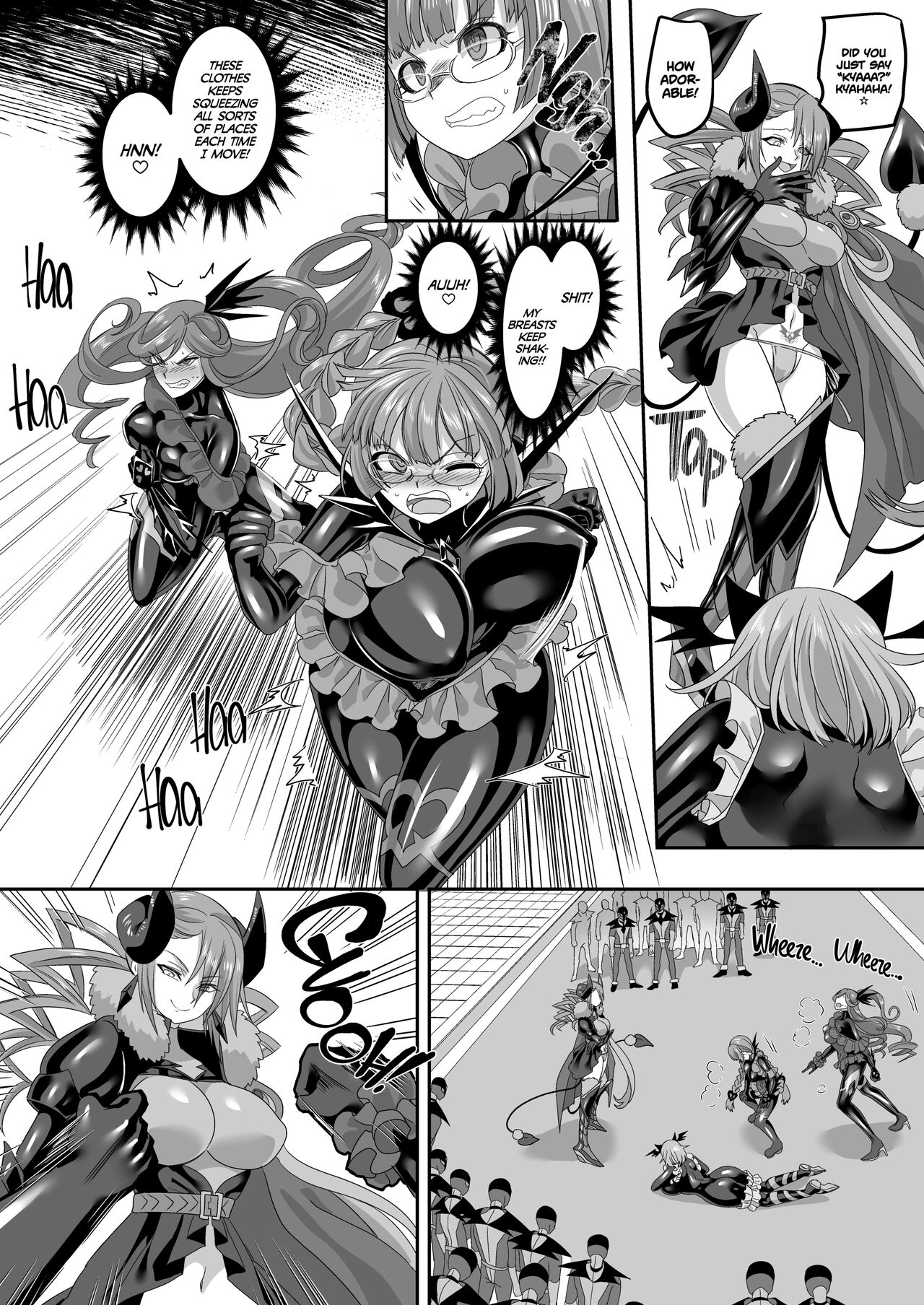 [Amuai Okashi Seisakusho (Kouji)] Saikyou no Seigi no Hero wa Kagami no Naka de wa Saijaku no Kaijin | The Strongest Hero of Justice is the Weakest Villain in the Mirror [English] numero di immagine  20