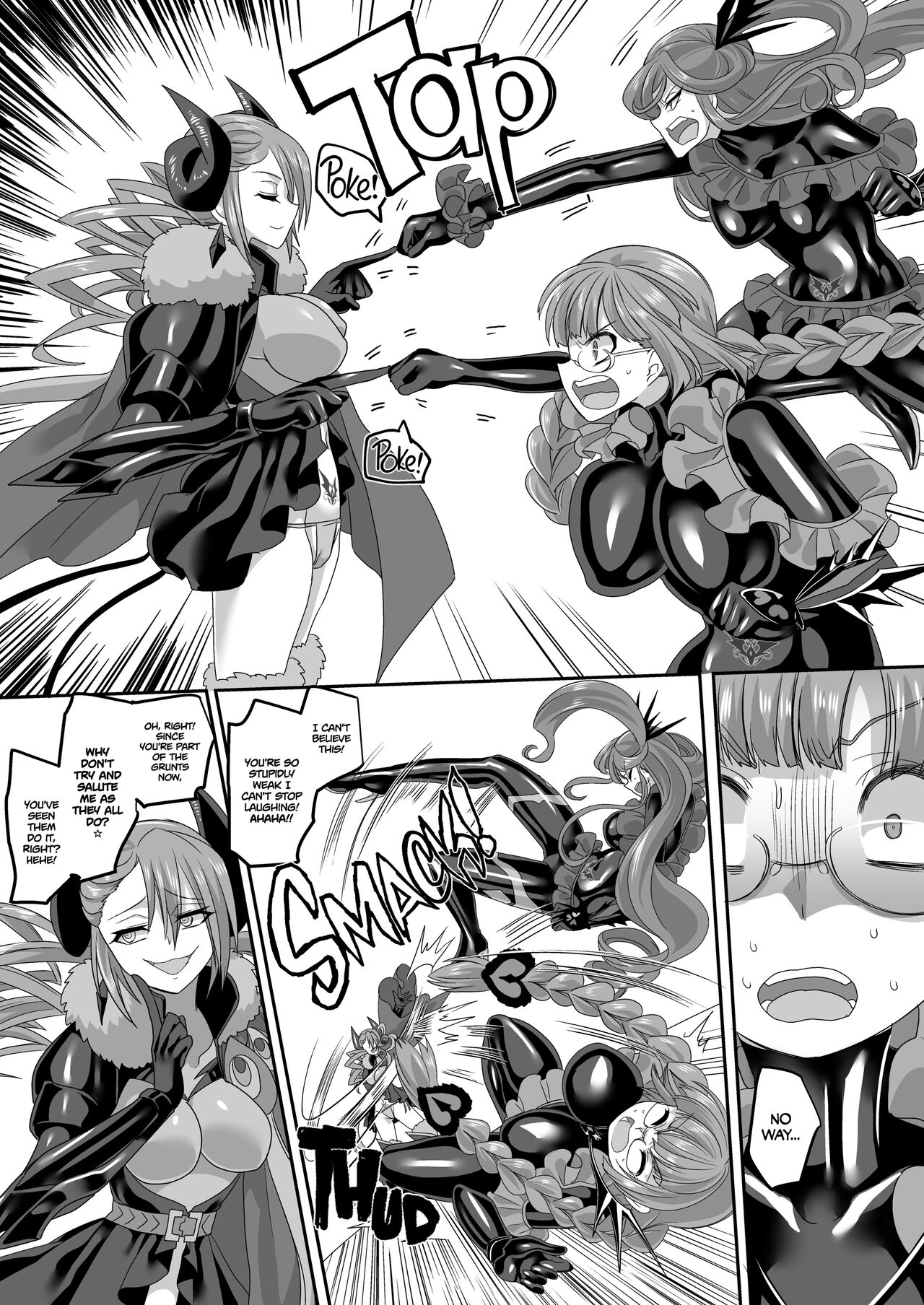 [Amuai Okashi Seisakusho (Kouji)] Saikyou no Seigi no Hero wa Kagami no Naka de wa Saijaku no Kaijin | The Strongest Hero of Justice is the Weakest Villain in the Mirror [English] numero di immagine  21