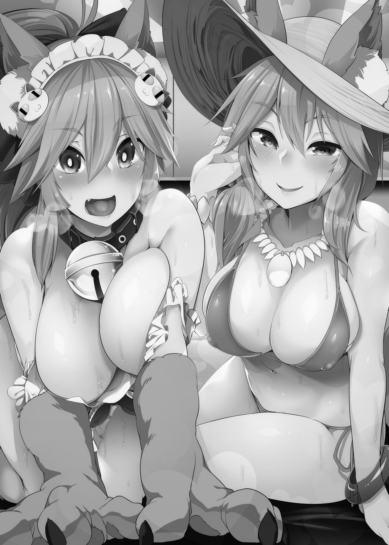 [Akikaze Asparagus (Aki)] Hatsujou Cat Fight (Fate/Grand Order) [English] [Digital] 图片编号 2