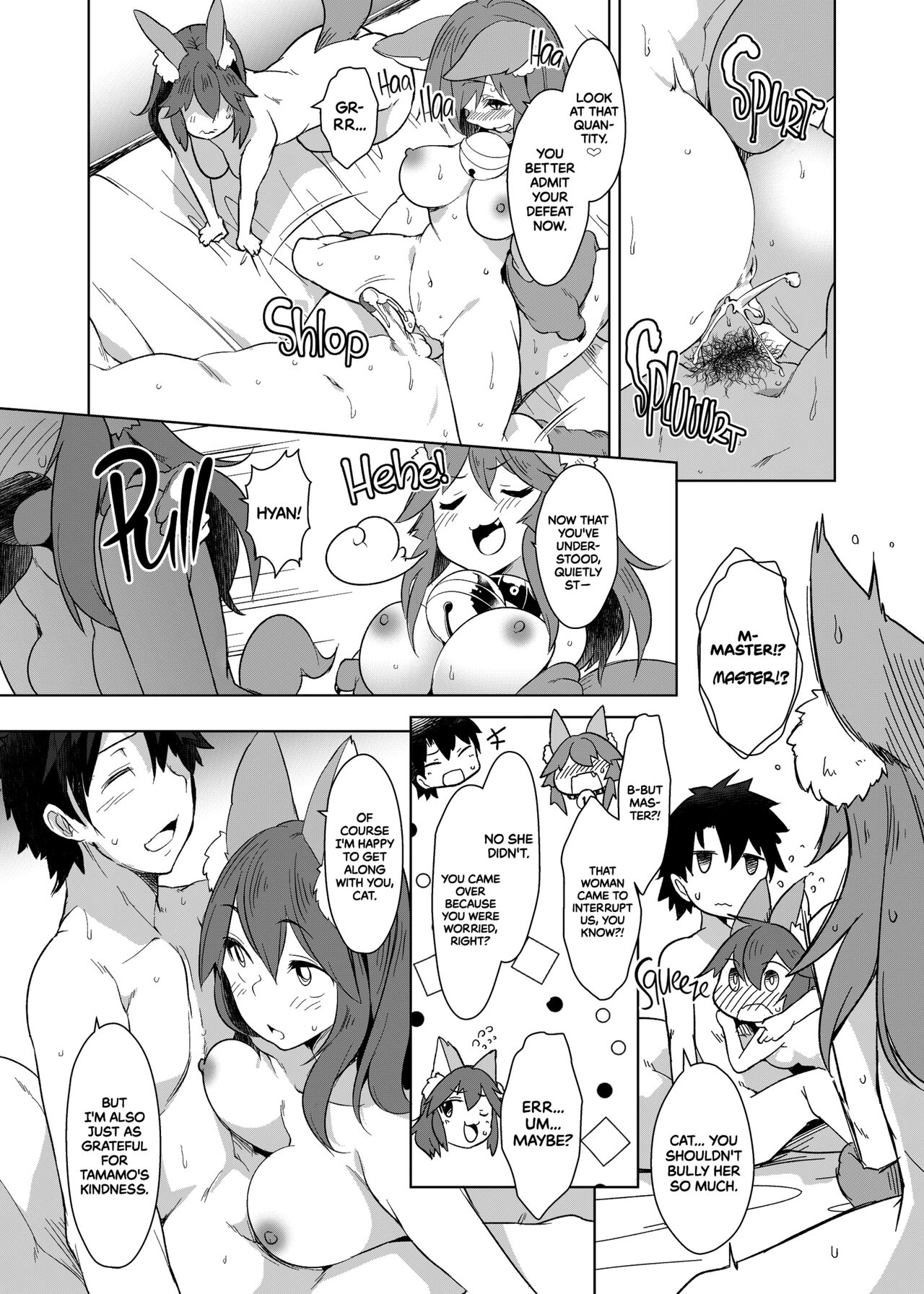 [Akikaze Asparagus (Aki)] Hatsujou Cat Fight (Fate/Grand Order) [English] [Digital] 图片编号 14