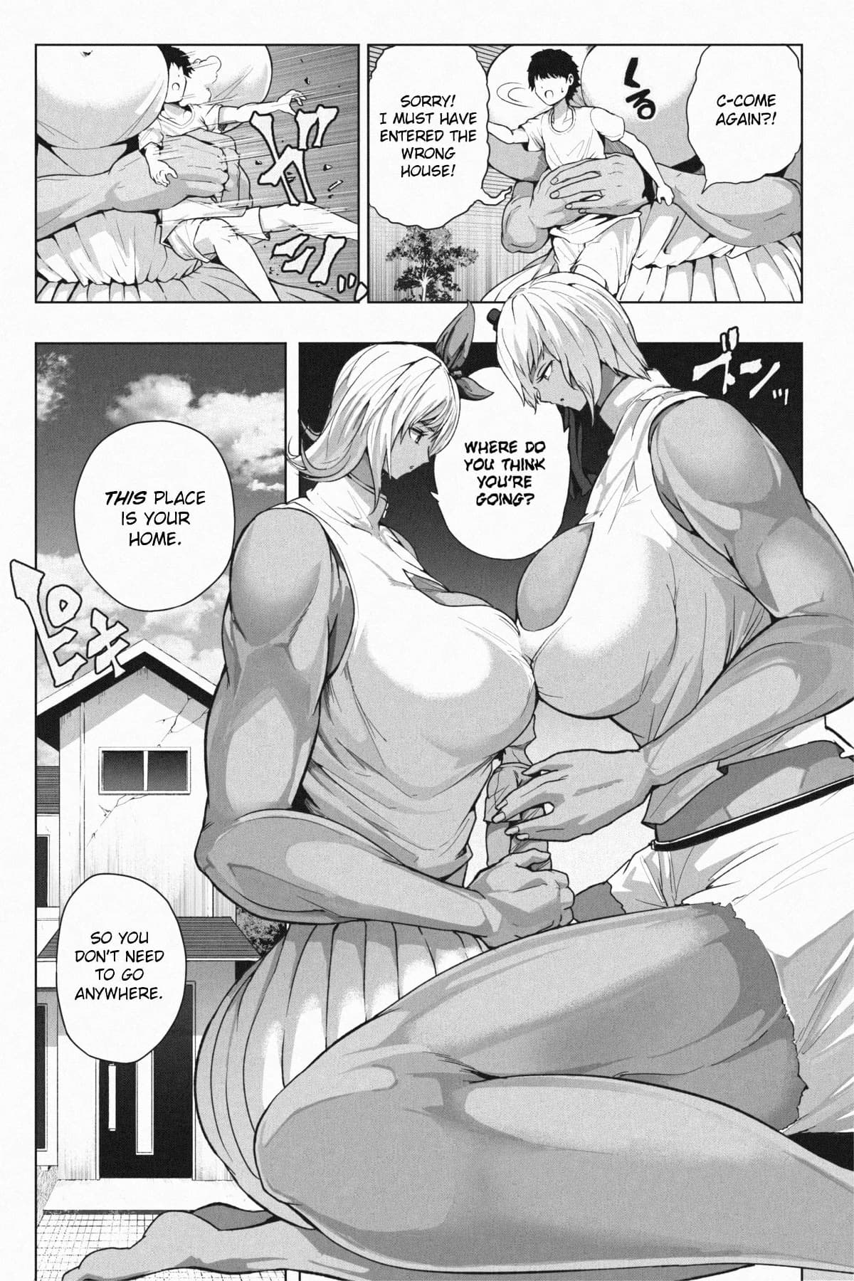 [Soryuu] Giant Muscle Amazoness Sisters [English] 画像番号 3