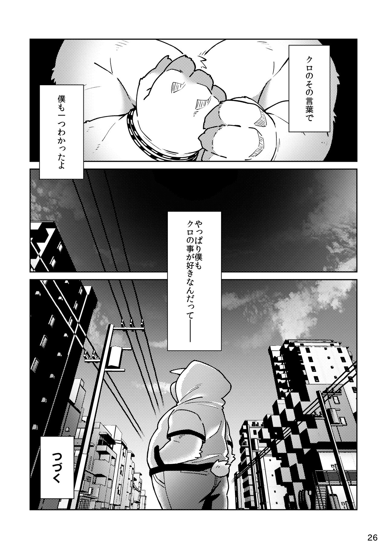 [Ryuusei Potechi (Hinami)] Shiro to Kuro to 2 image number 27