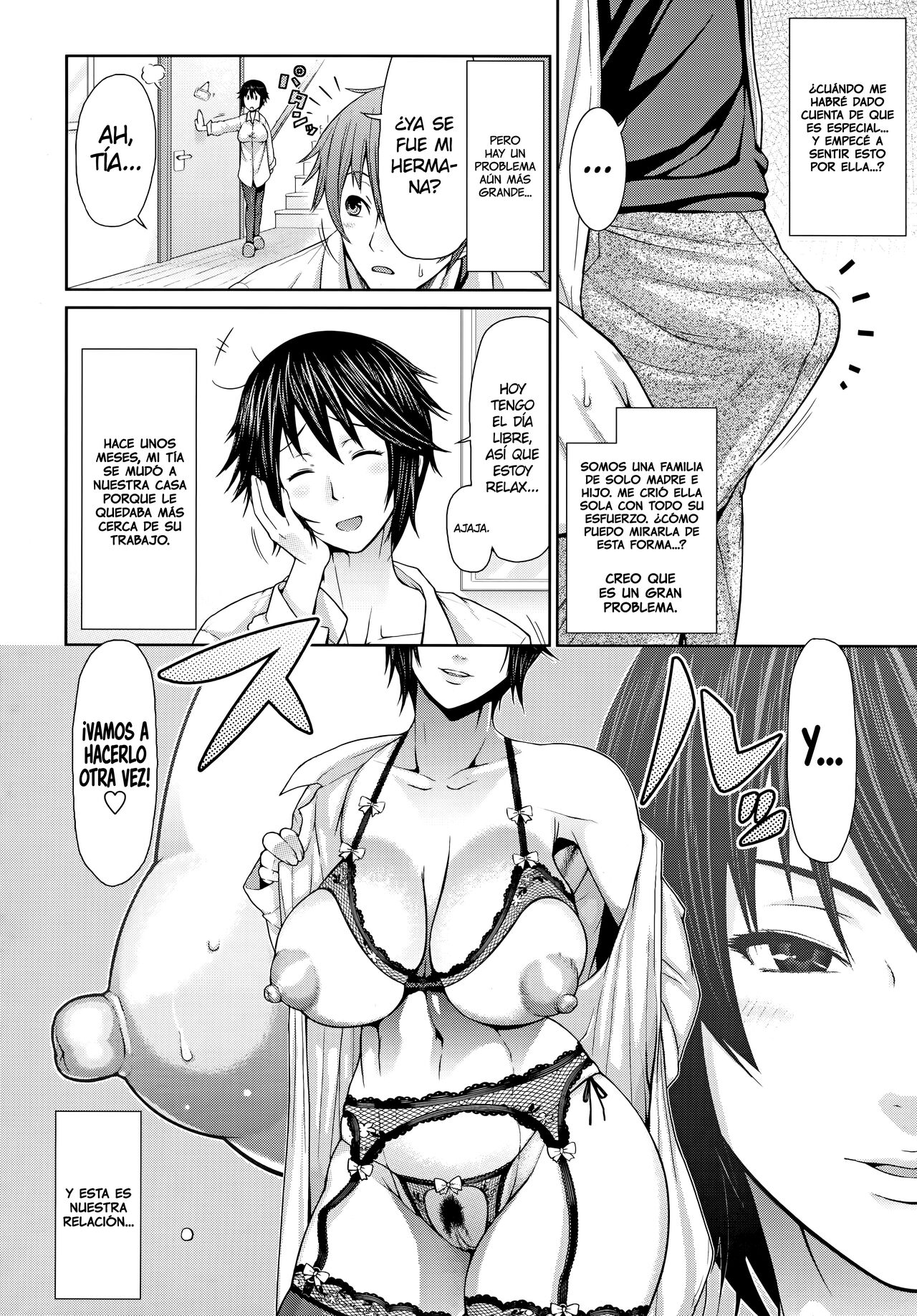 [Bouningen] Oba to Shukubo | Tía y madre refinada (COMIC Tenma 2010-05) [Spanish] [K.A. Works] image number 2