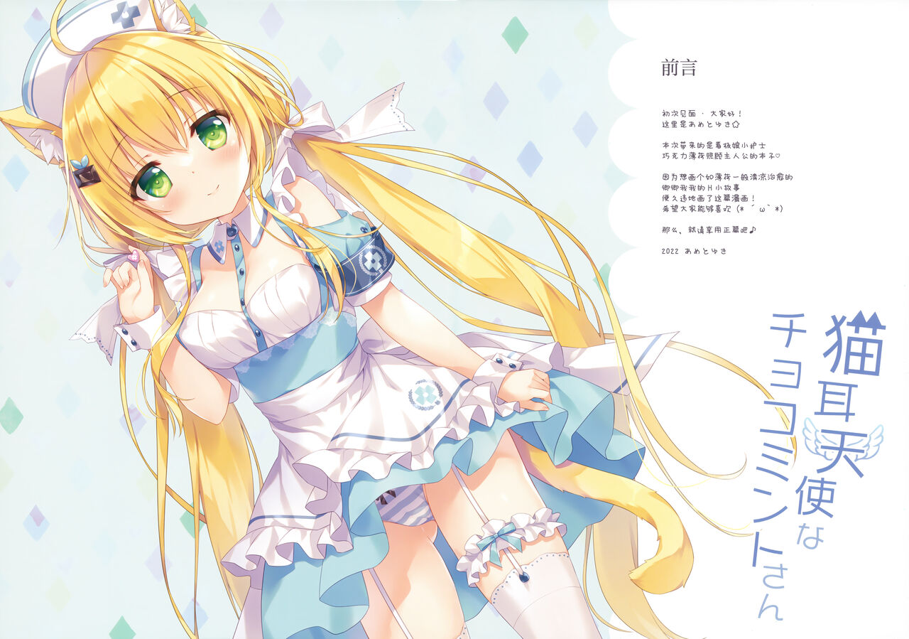 (C100) [Ame nochi Yuki (Ameto Yuki)] Nekomimi tenshina choko minto-san [Chinese] [绅士仓库汉化] image number 3