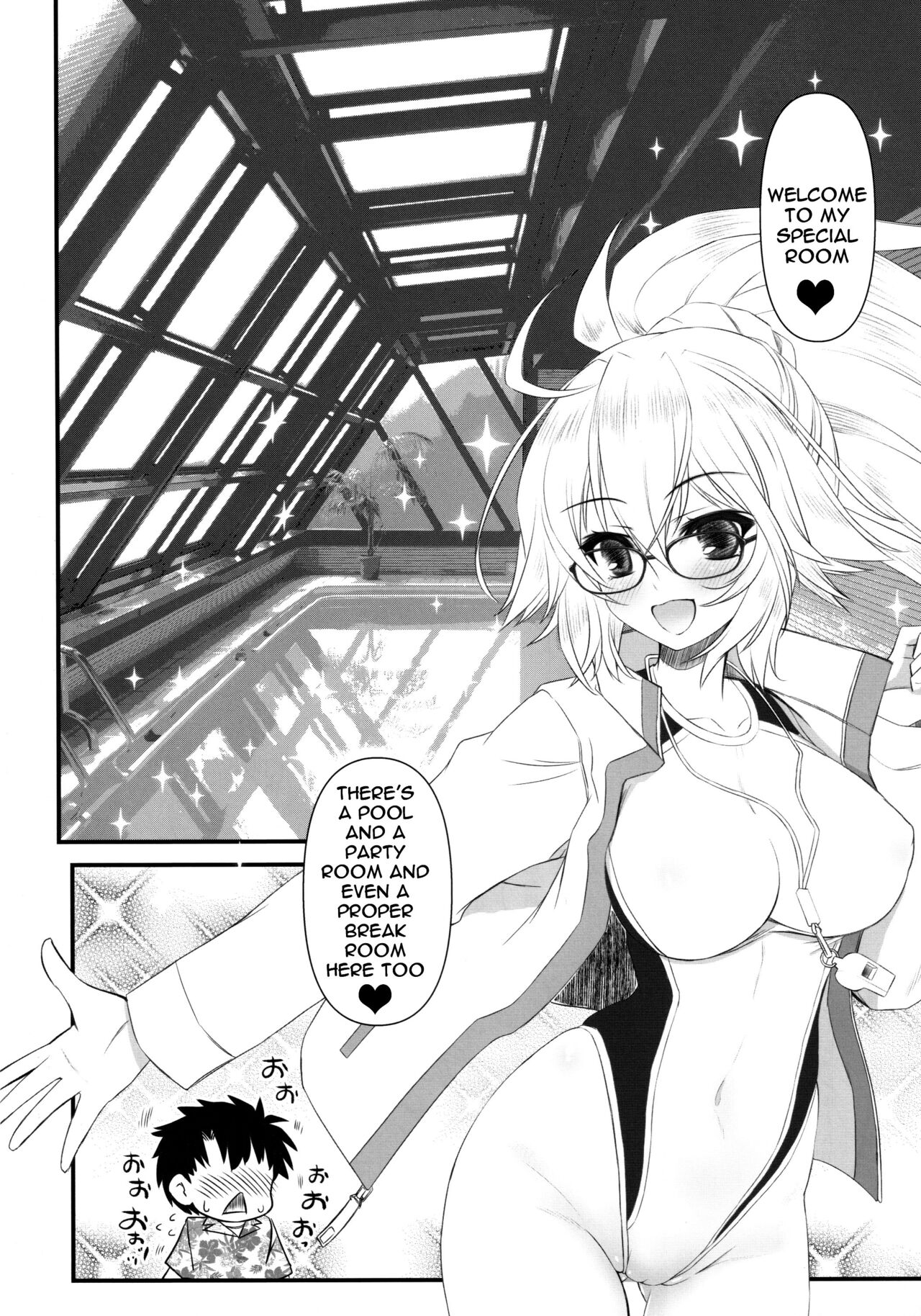 (COMIC1☆20) [Yakan Honpo (Inoue Tommy)] Megane Kyouei Mizugi Onee-chan Returns | Glasses And Swimsuit Wearing Onee-chan Returns (Fate/Grand Order) [English] {Doujins.com} Bildnummer 5