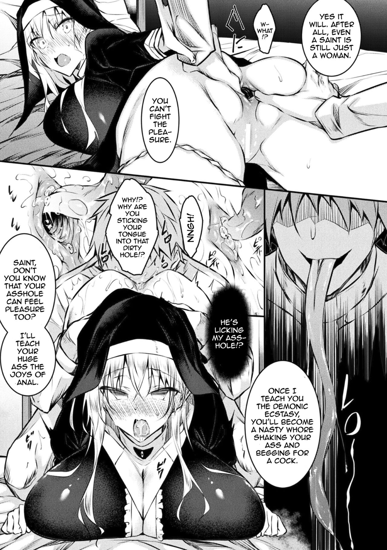 [Fukuyama Naoto] Seijo Daraku | Fallen Holy Woman [English] {Doujins.com} image number 5