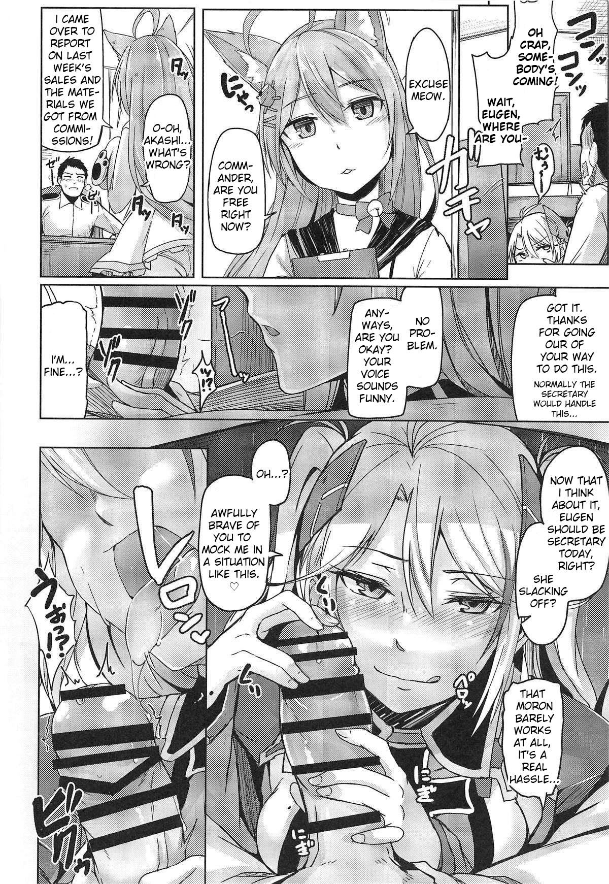 (COMIC1☆13) [ZIGZAG (Hirno)] Hishokan no Oshigoto | Secretarial Duties (Azur Lane) [English] numero di immagine  9