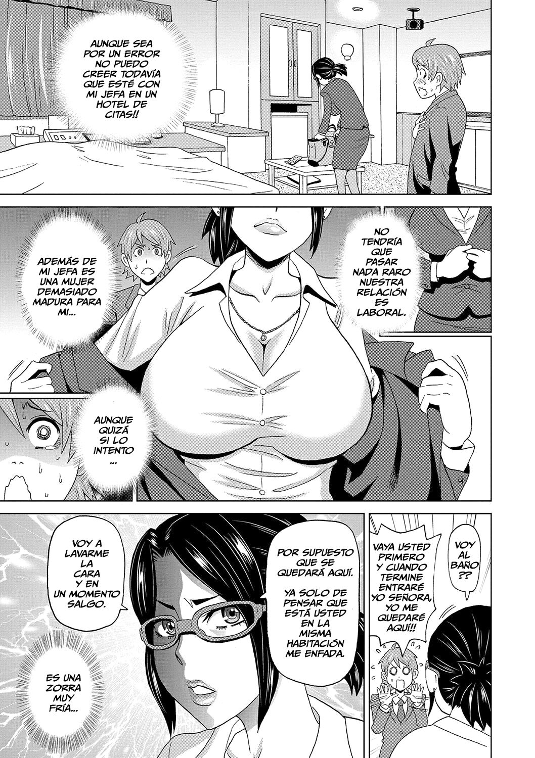 [John K. Pe-ta] Eigyou Monzetsu 24-ji! | Un día de negocios! (Dono Ana demo Kimochi Ii) [Spanish] [errorquetzal] [Decensored] [Digital] image number 5