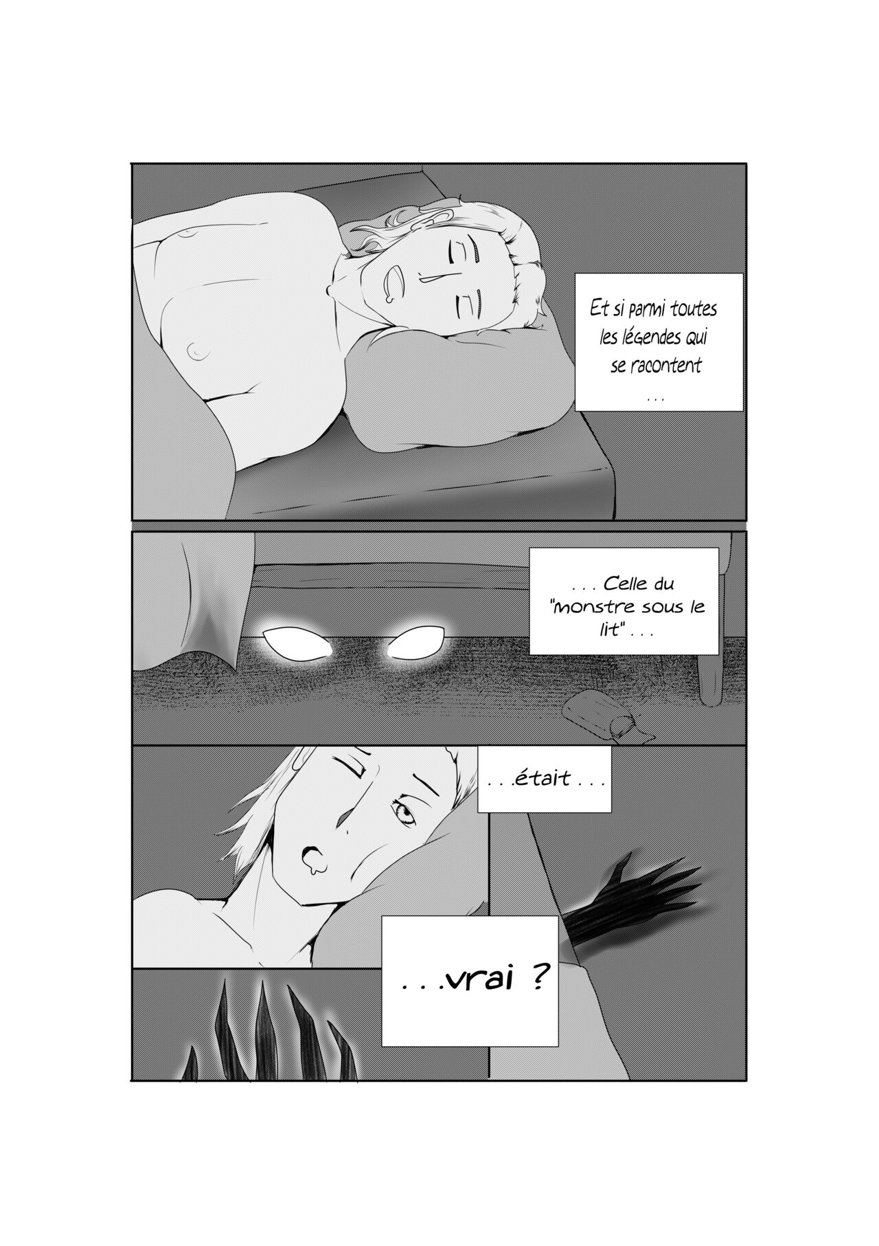 [French] The monster under the bed (Aldrine_Art) (On going) image number 1