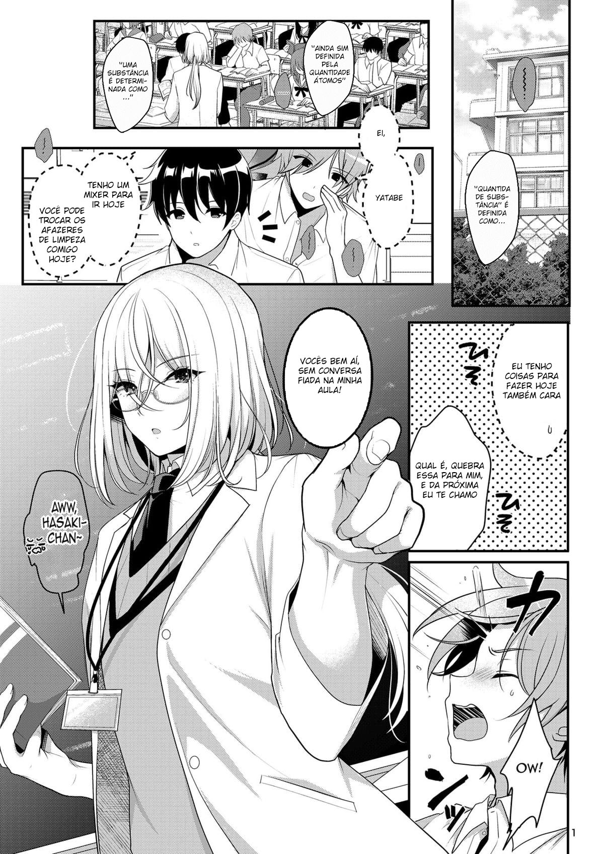 [Kakukonoka (Menoko)] Cool Bijin na Sensei ga Ore ni Dake Amaenbo de Komatte Imasu [Portuguese-BR] [DiegoVPR] image number 2