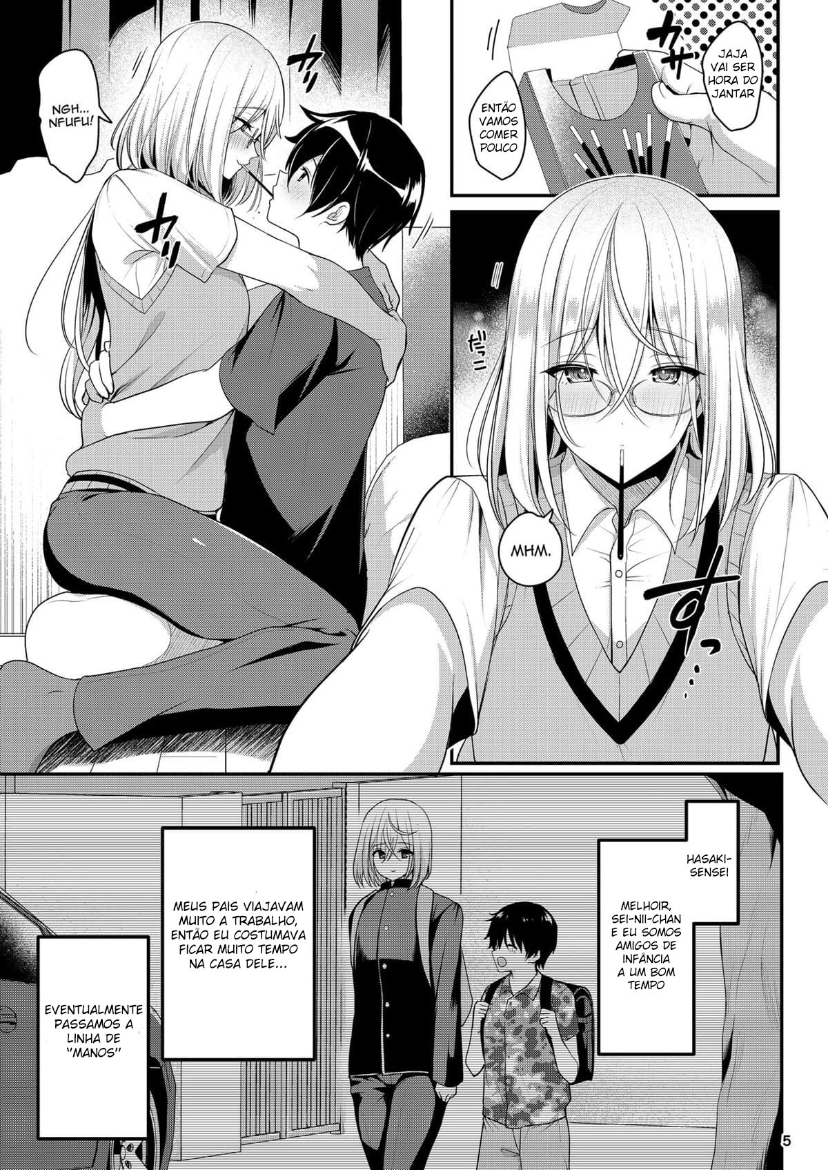 [Kakukonoka (Menoko)] Cool Bijin na Sensei ga Ore ni Dake Amaenbo de Komatte Imasu [Portuguese-BR] [DiegoVPR] image number 6