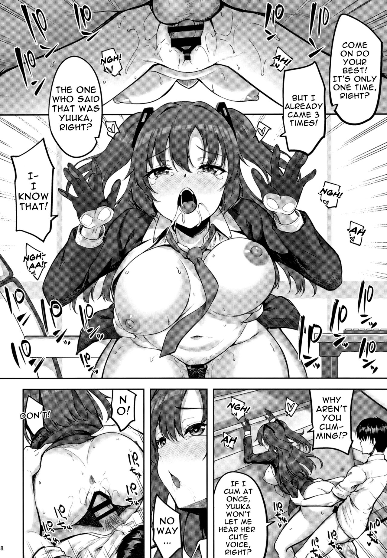 [Mugen@WORKS (Akiduki Akina)] Hontou…1-kai dake desukarane | Fine... But We're Only Doing It This One Time (Blue Archive) [English] {Doujins.com} [Digital] image number 6