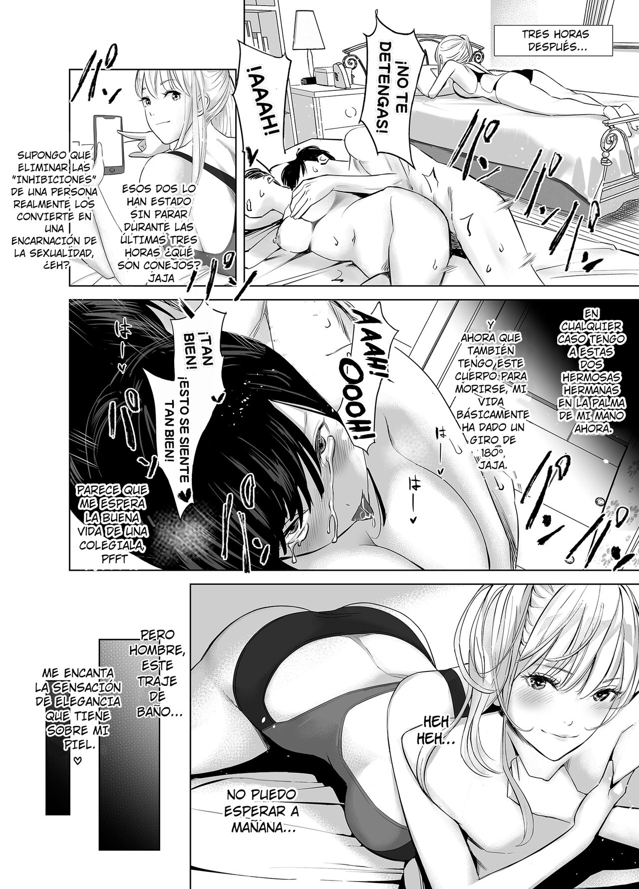 [Marialite (shida)] Saenai Kouhai wa Bijin OL to Hitotsu ni Naru | Cómo Un Oficinista Aburrido Se Convirtió en Uno Con Su Superior Sexy [Spanish] image number 29