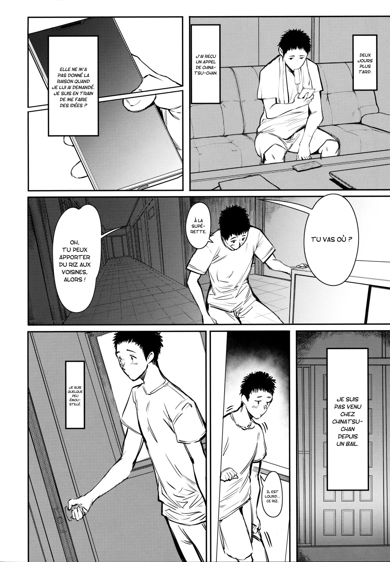 (C97) [Kuragamo (Tukinowagamo)] Tonari no Chinatsu-chan R 05 | Ma voisine Chinatsu-chan R 05 [French] [O-S] image number 23