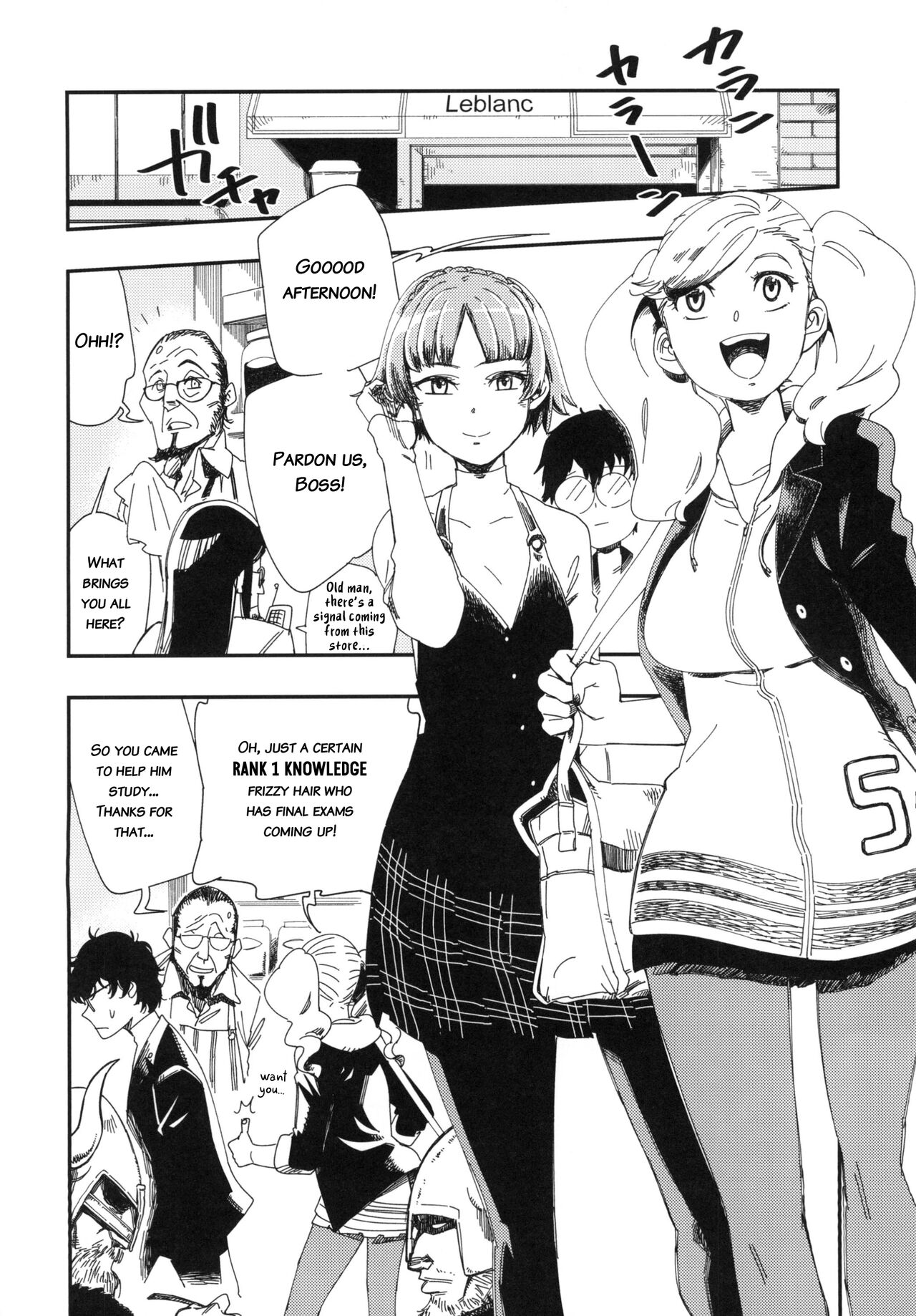 (CT29) [Haraise Kaiwai (Yucchris)] COFFEE & SPAM (Persona 5) [English] [bibiten] image number 4