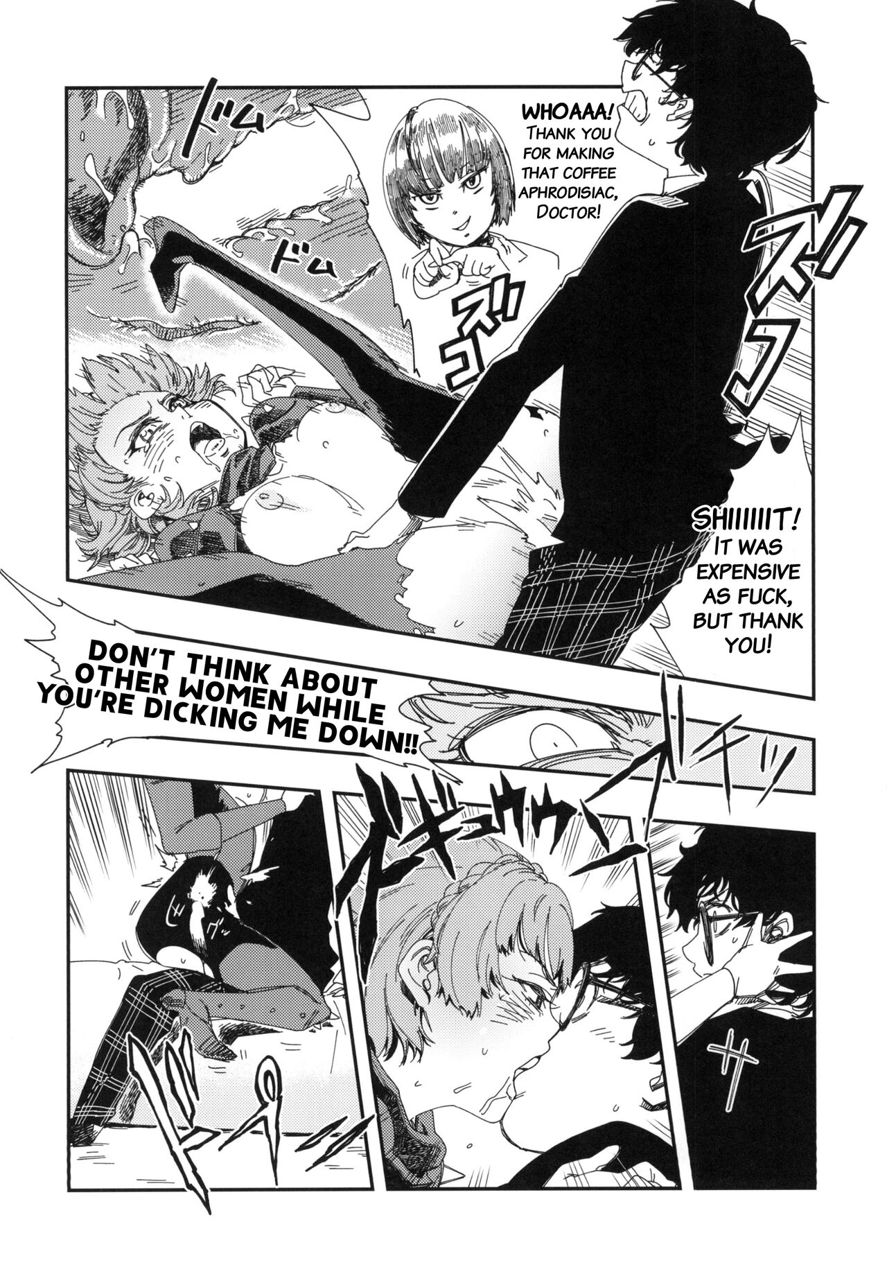 (CT29) [Haraise Kaiwai (Yucchris)] COFFEE & SPAM (Persona 5) [English] [bibiten] image number 12