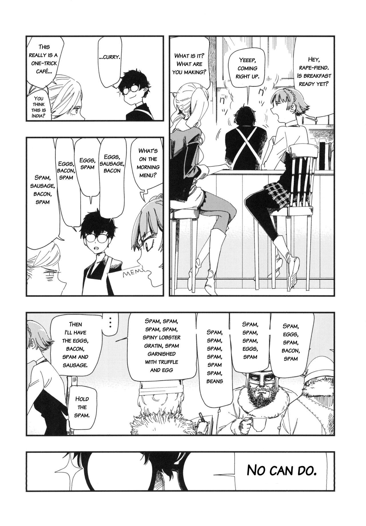 (CT29) [Haraise Kaiwai (Yucchris)] COFFEE & SPAM (Persona 5) [English] [bibiten] image number 18