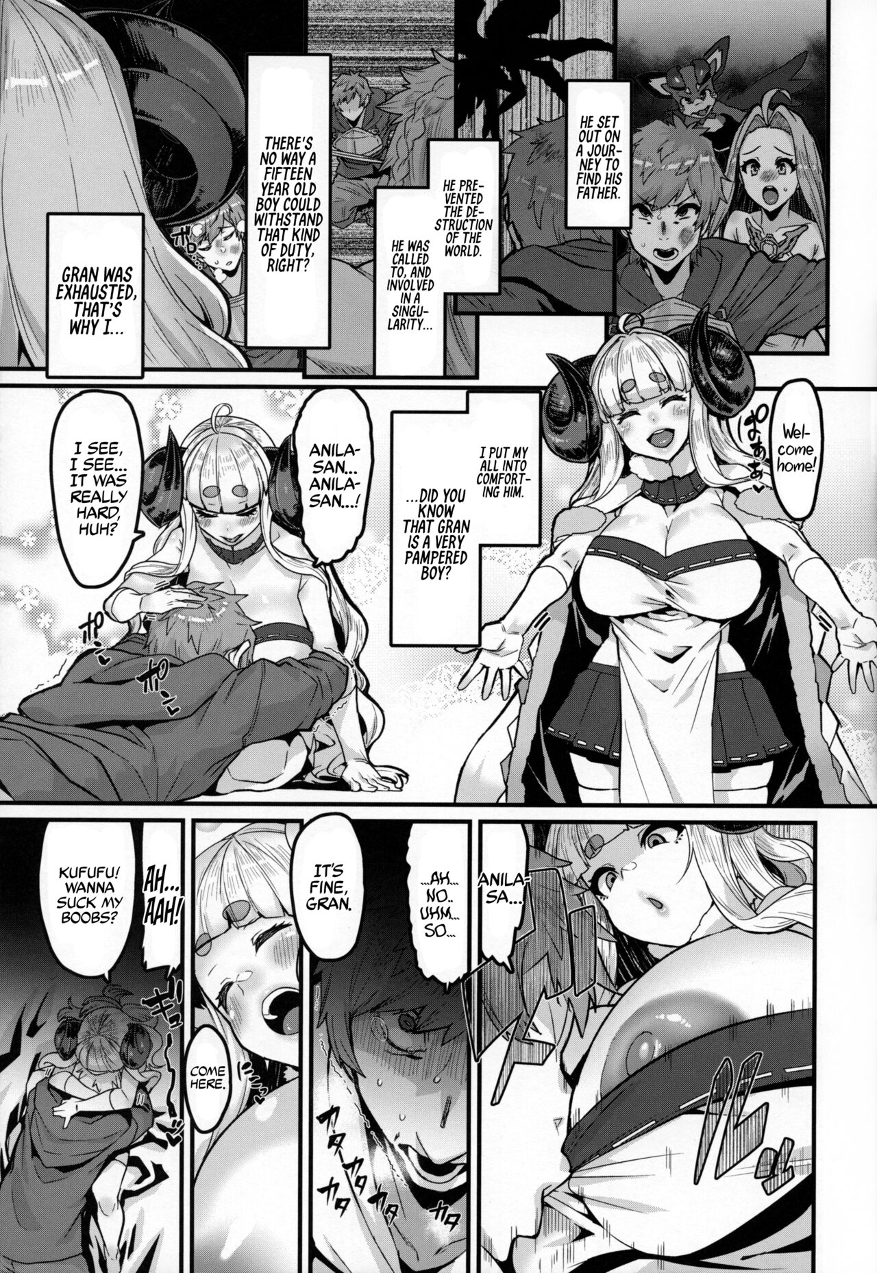 (C100) [HBO (Henkuma)] Ama Ama Shimashou ne | Let’s Pamper You Lots, Alright? (Granblue Fantasy) [English] [Coffedrug] 图片编号 14