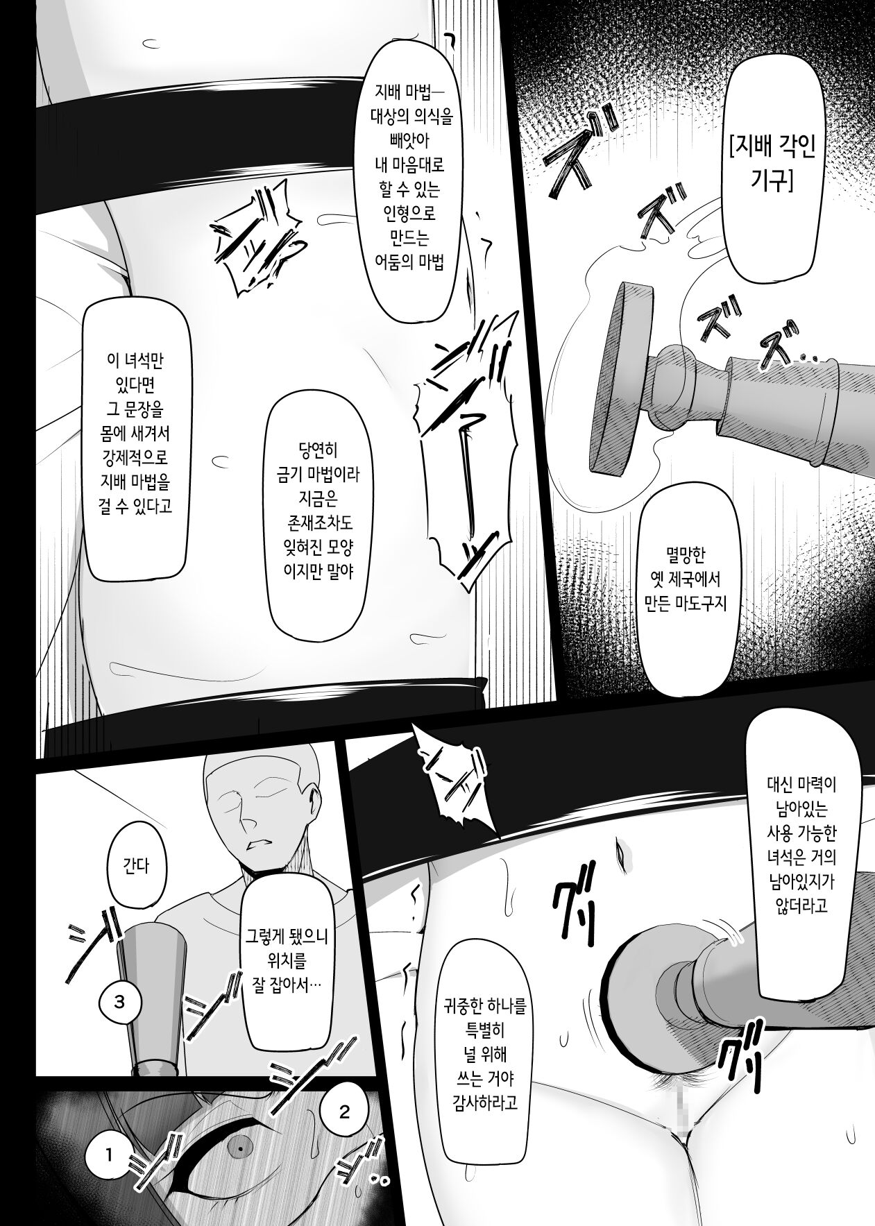 [PitaPita (Pita)] Shihai Kokuin Takabisha na Onna Majutsushi ga Shiranai Aida ni Omocha ni Sareru | 지배 각인 고압적인 여마법사가 자신도 모르는 새에 장난감이 되다 [Korean] image number 12