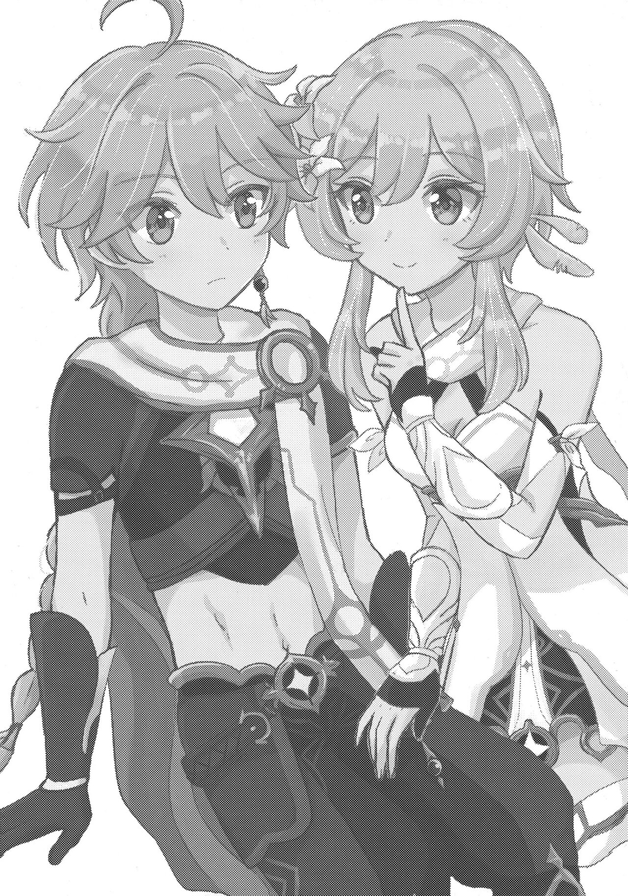 (Kami no Eichi) [Cotton Candy (Wataame)] Futari de Manegoto. | Our Secret Play (Genshin Impact) [Spanish] [UnDegeneradoTraduce] image number 3