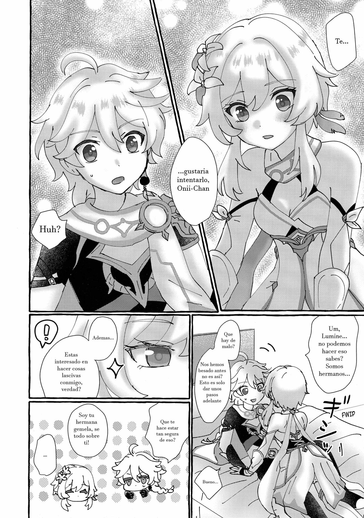 (Kami no Eichi) [Cotton Candy (Wataame)] Futari de Manegoto. | Our Secret Play (Genshin Impact) [Spanish] [UnDegeneradoTraduce] image number 7