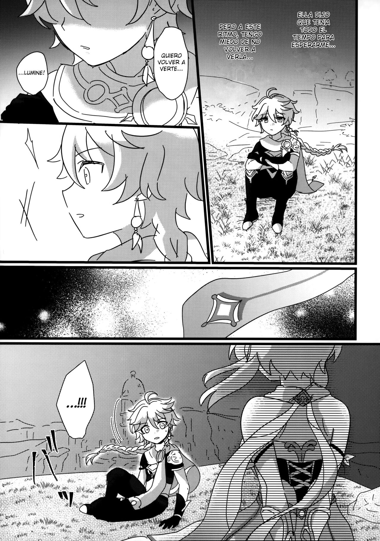 (Chojin no Eichi 2022) [Cotton Candy (Wata, Ame)] Mata Aetane Onii-chan | Nos encontramos otra vez Onii-Chan (Genshin Impact) [Spanish] [UnDegeneradoTraduce] изображение № 6